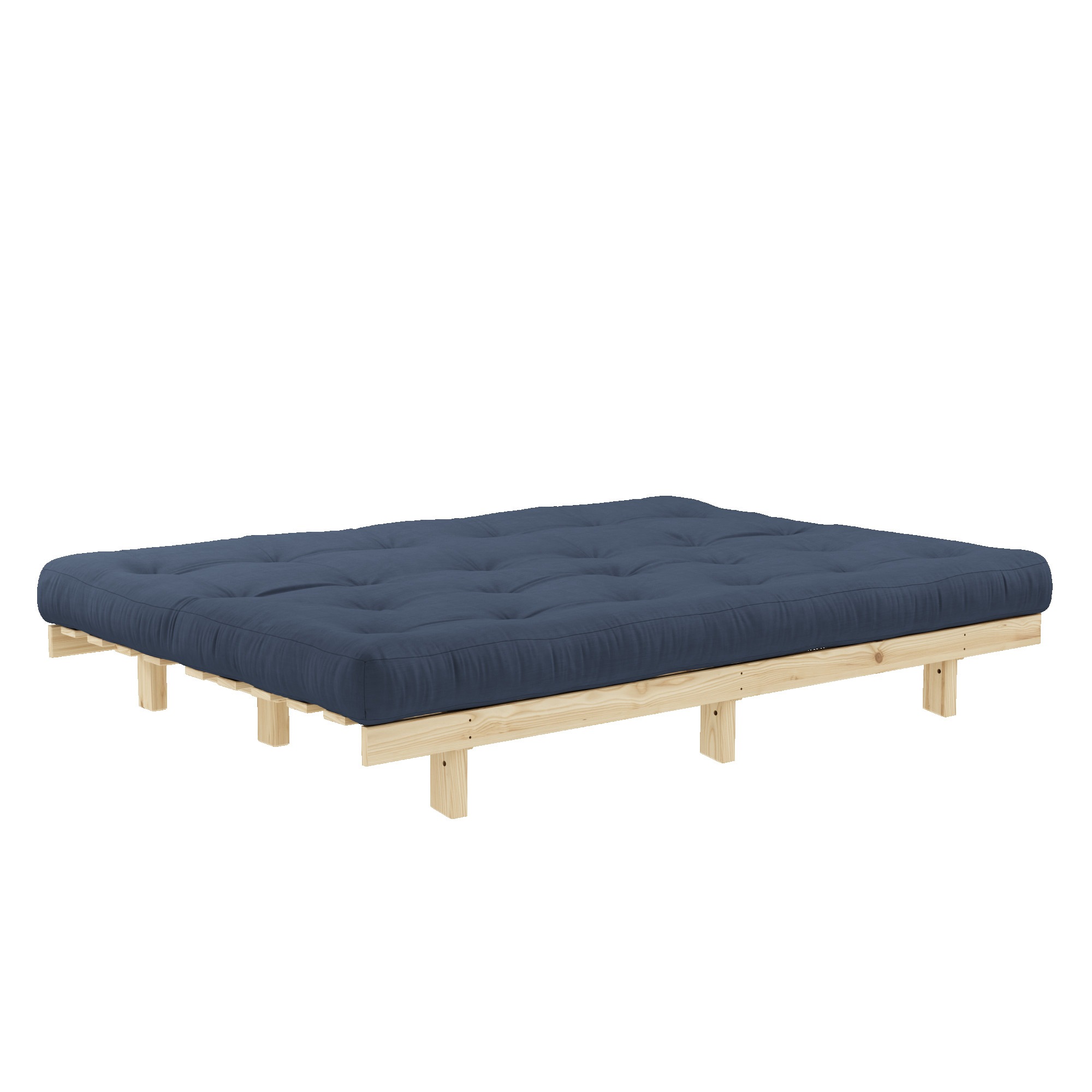 Karup Design Schlafsofa »Lean 200 Schlafsofa, Gästebett, Sofa mit Futonmatratze«, (2 St.), Inkl. Futonmatratze, Liegefläche 130x200 cm, FSC® zertifizierte Kiefer