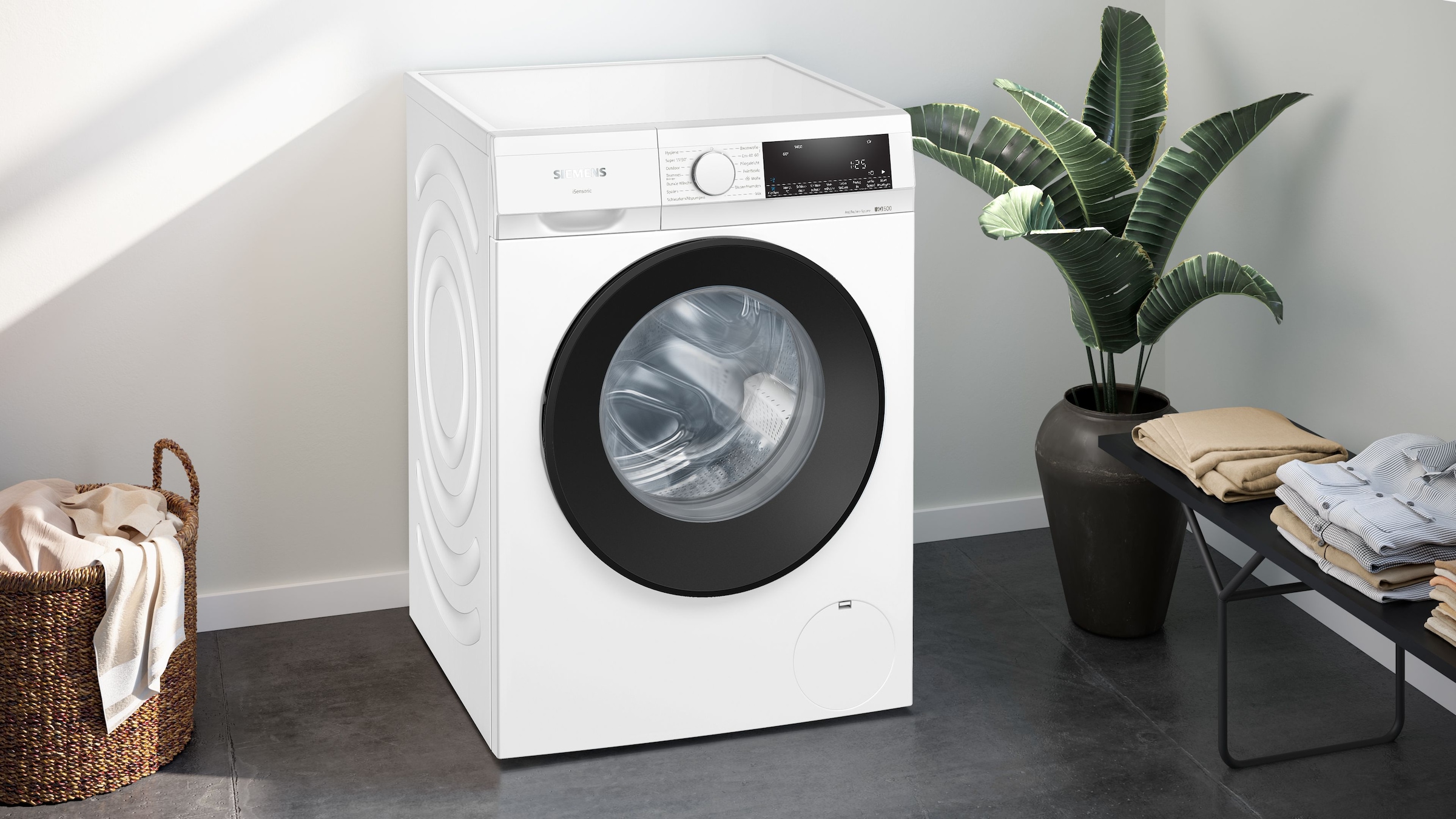 SIEMENS Waschmaschine iQ500 »WG34G2070«, 8 kg, 1400 U/min