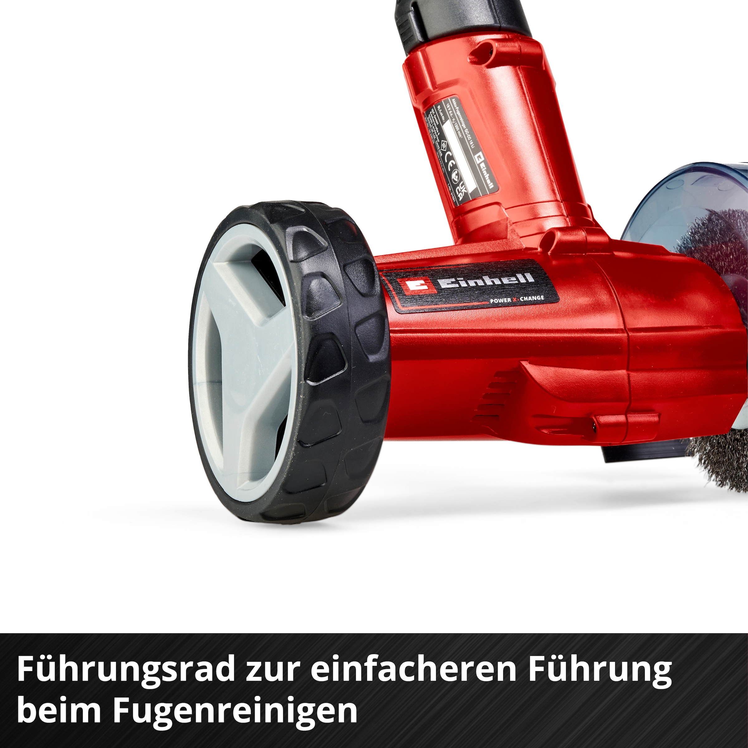 Einhell Akku-Fugenbürste »GC-CC 18 Li Solo« inkl. Stahl- und Nylonbürste, ohne Akku und Ladegerät