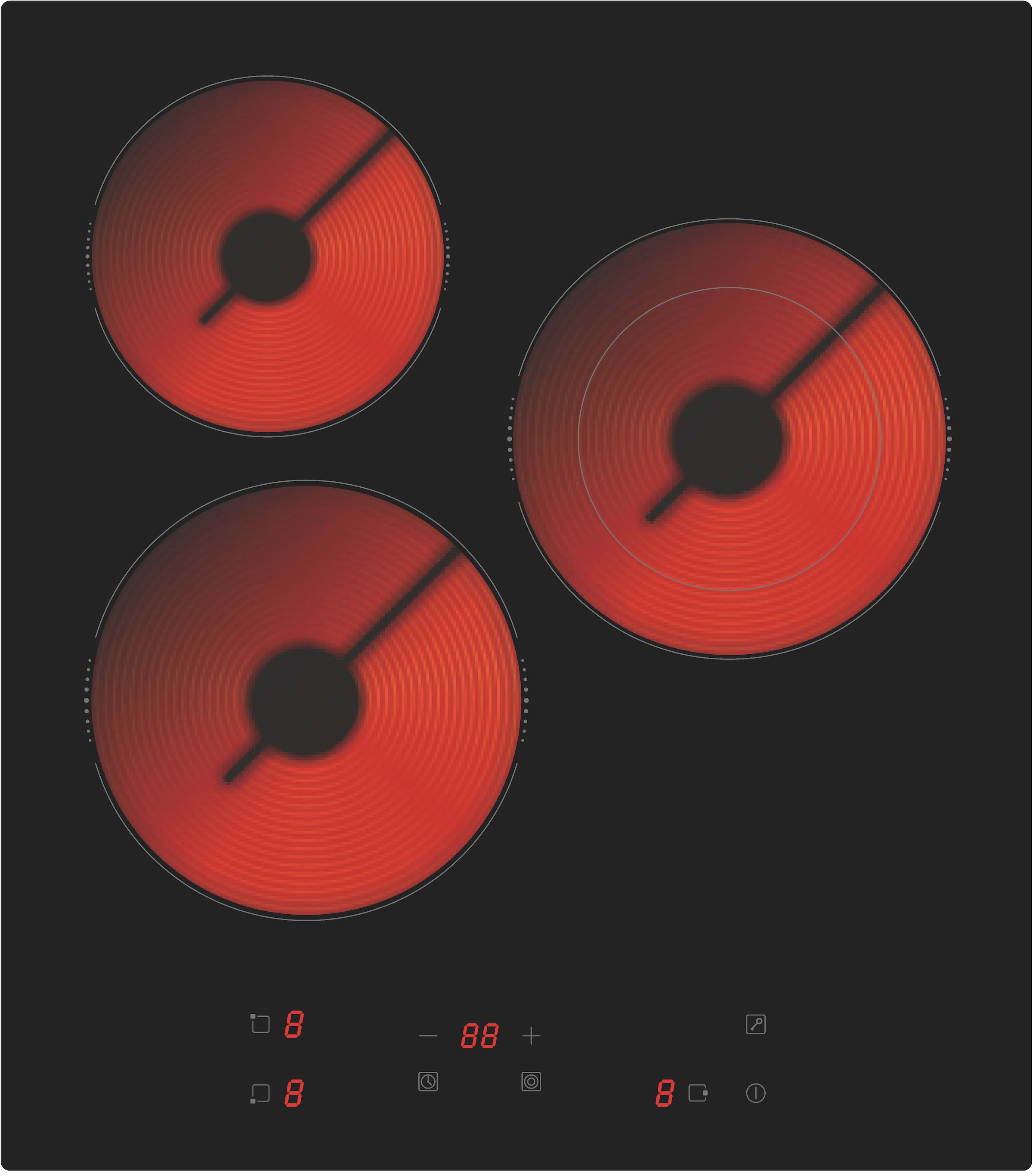 BASIC by Balculina Pantryküche »Torcello BxHxT 180x210x60 cm« Breite 180cm, wahlweise mit E-Geräten, Softclose-Funktion