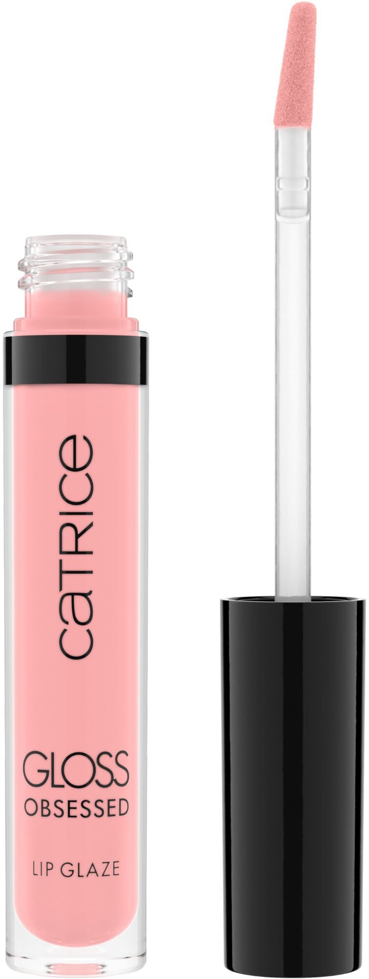 Catrice Lipgloss »Gloss Obsessed Lip Glaze« angereichert mit Macadamia-Samenöl und Vitamin E, pflegt die Lippen