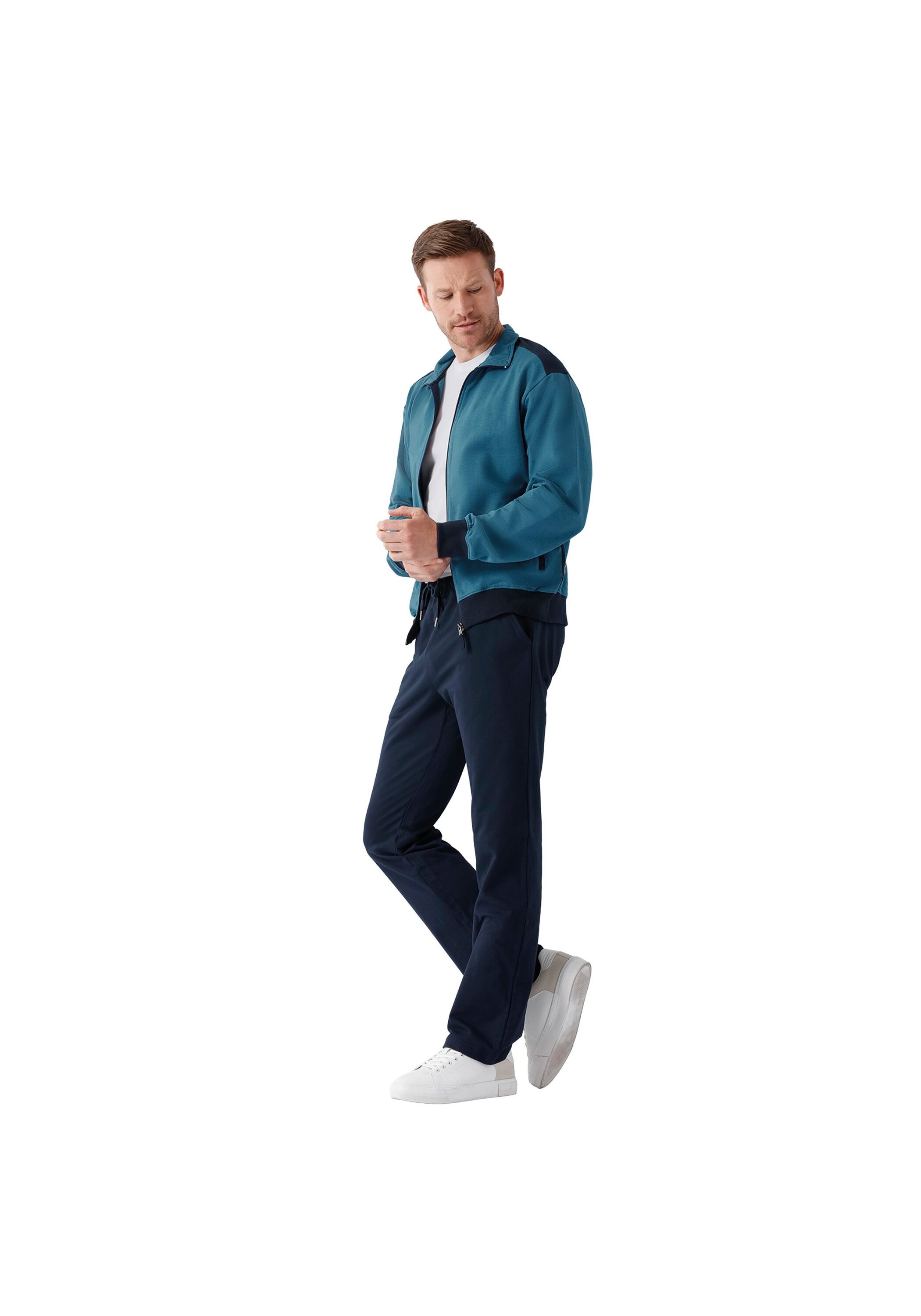 Hajo Sweater »Trainingsanzug Homewear Set Soft Sweat«
