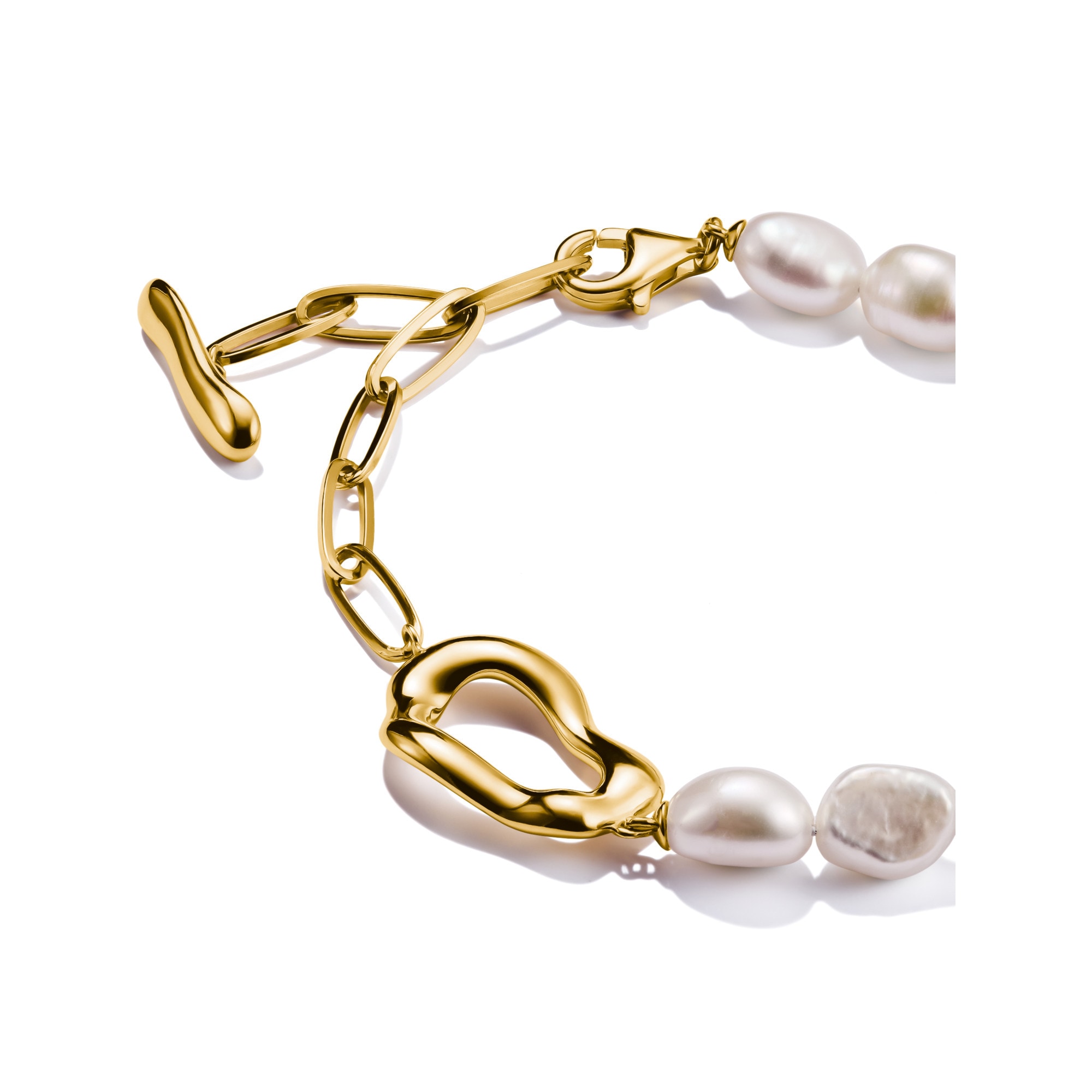 THOMAS SABO Perlenarmband »Natural Beauty Perlenarmband, Bold Elegance« mit Süßwasserzuchtperle