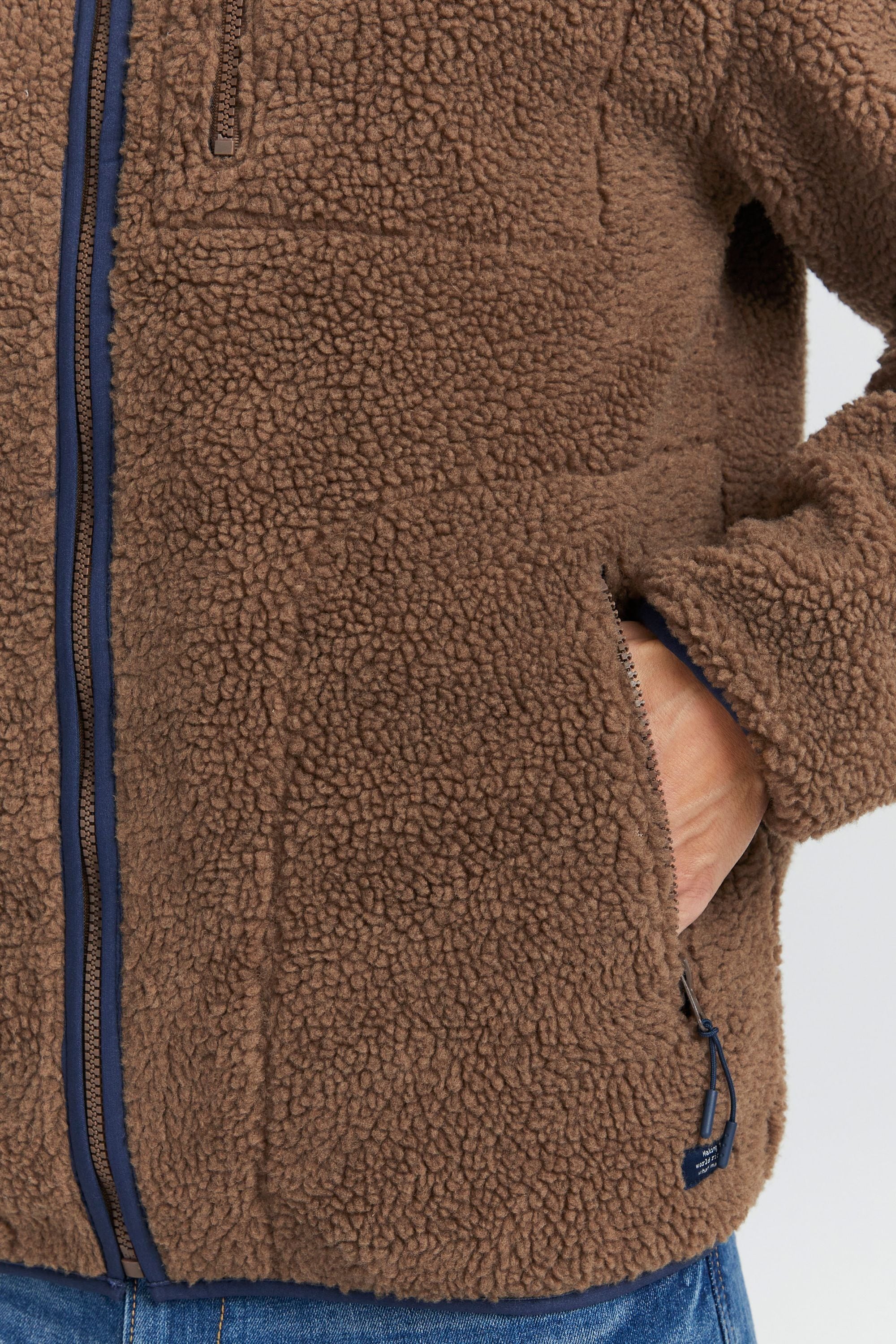 Blend Fellimitatjacke »Fellimitatjacke BHSweatshirt«, ohne Kapuze