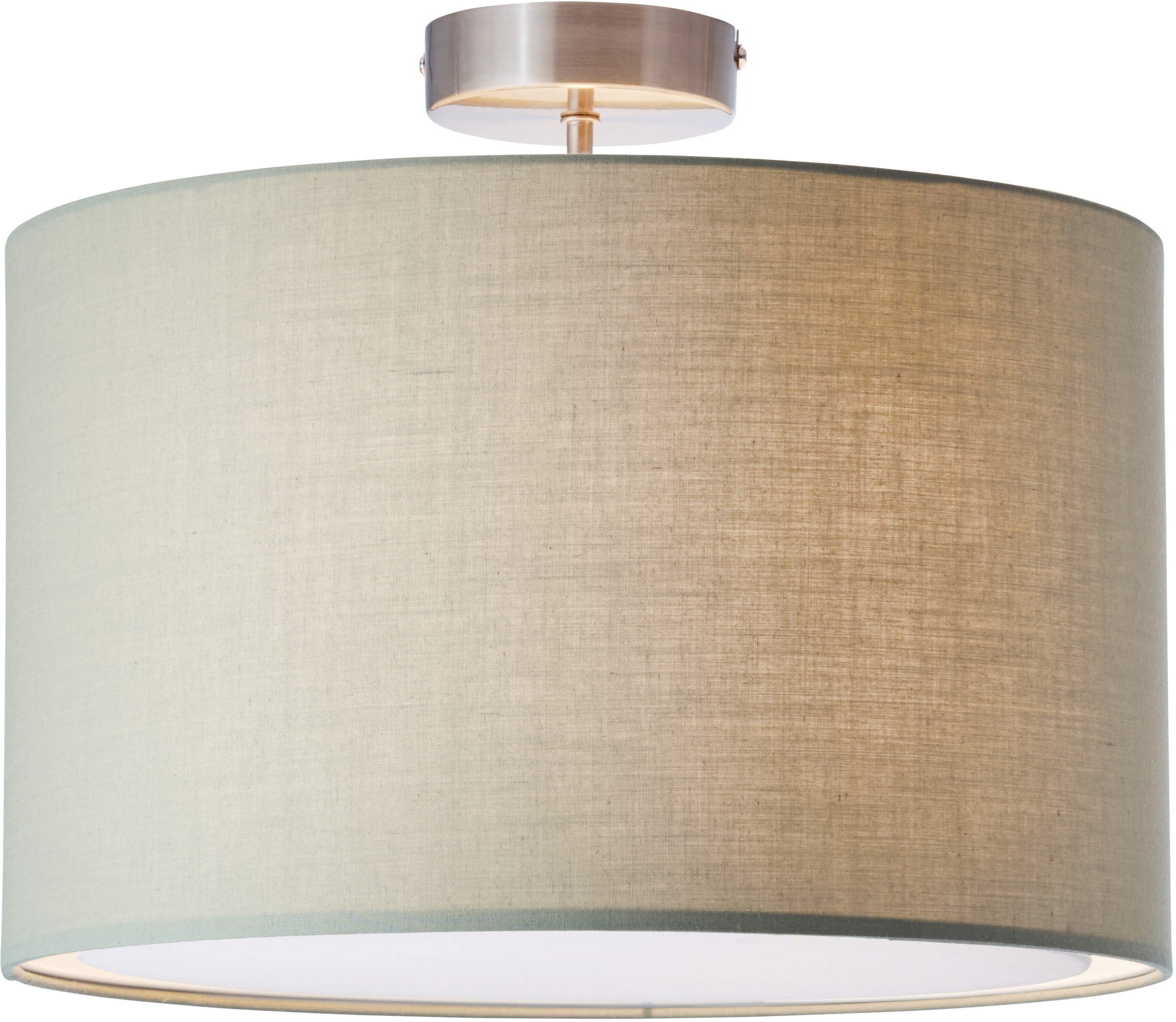 my home Deckenleuchte »Lüchte« E27 1 Stk. Deckenlampe mit Stoff - Schirm, Ø 40 cm, Höhe 32 cm