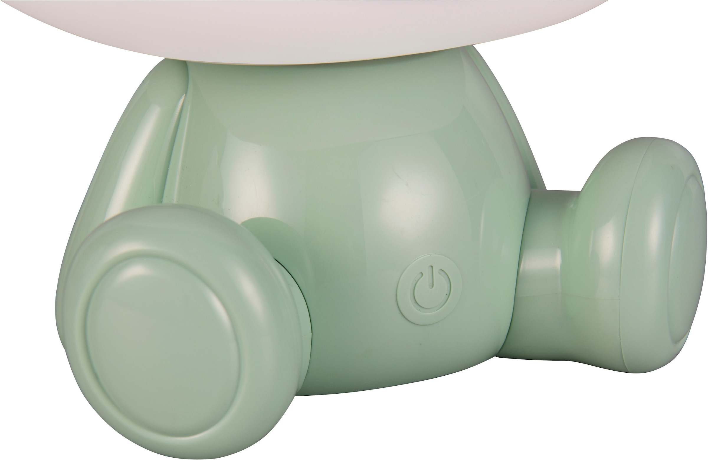 REALITY Leuchten LED Tischleuchte »CUTIE, Kinderzimmer Tischleuchte Nachttischleuchte Bären Optik, RGB« LED-Board 1 Stk. RGB | Warmweiß 0,3W 30 Lumen warmweiß 3000K, RGB Farbwechsel Modus, USB-Anschluss