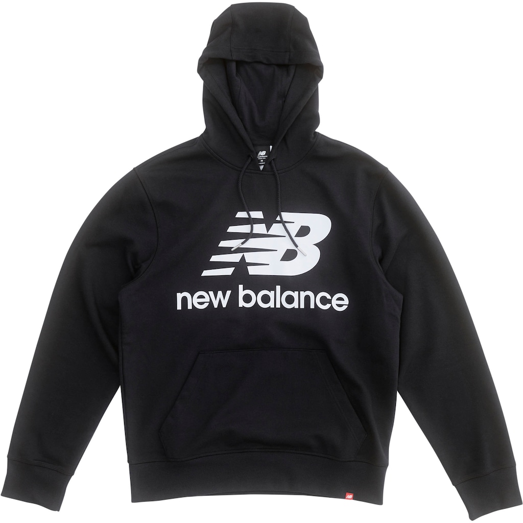 New Balance Kapuzensweatshirt »NB ESSENTIALS STACKED LOGO FLEECE HOODIE«