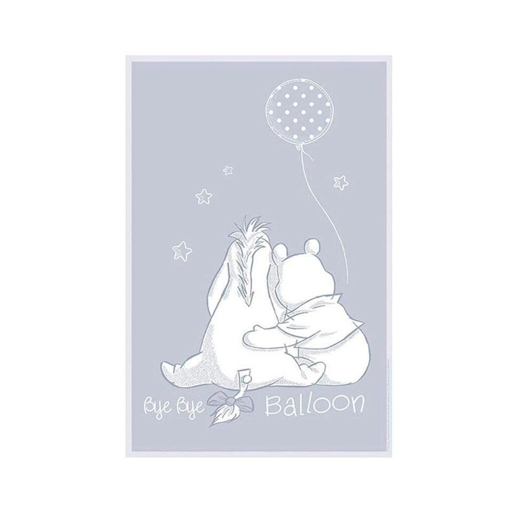 Komar Poster »Winnie Pooh Bye Bye Balloon«, Disney, (1 St.)