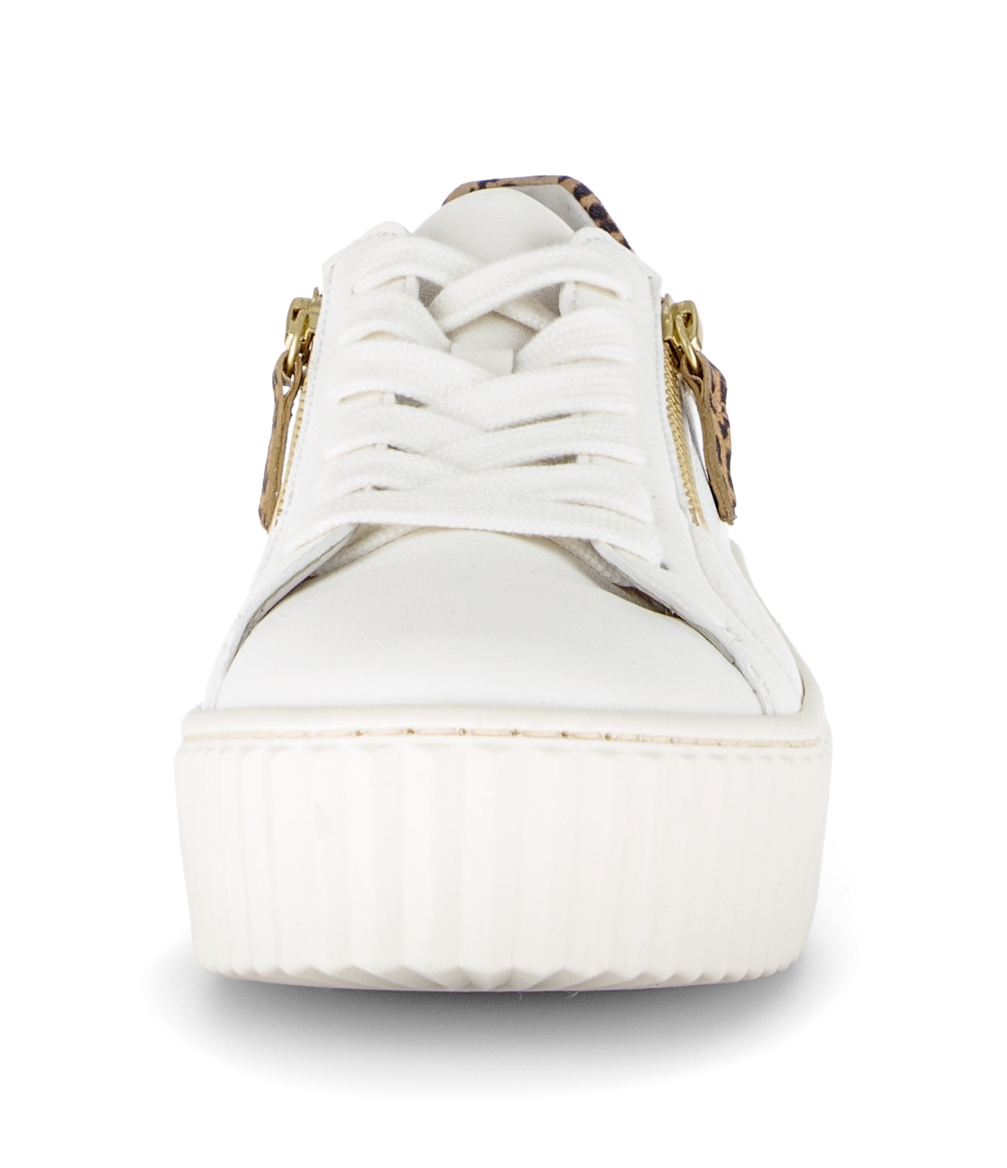 Gabor Plateausneaker  , Freizeitschuh, Halbschuh, Schnürer mit zwei Reißverschlüssen