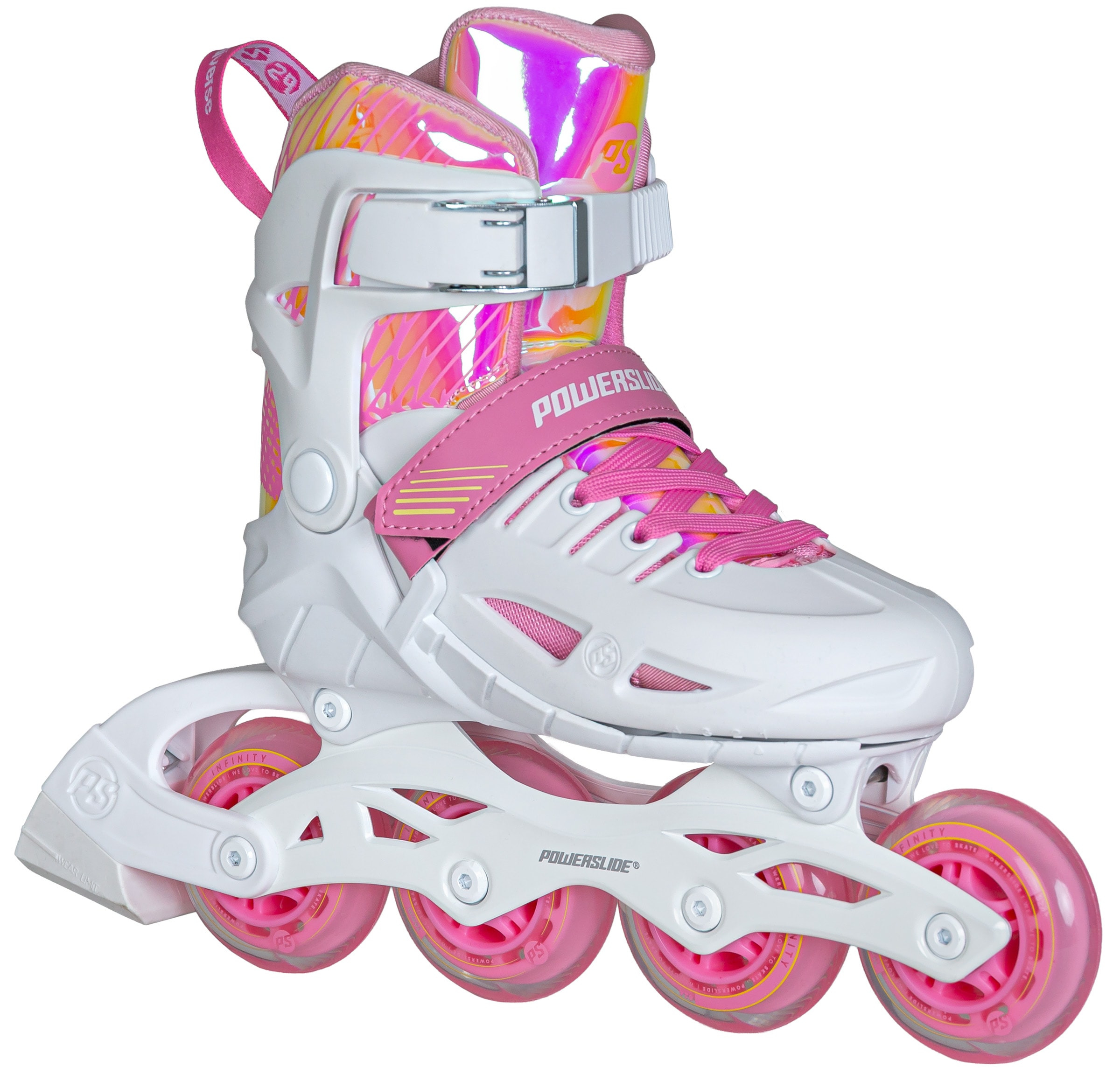 Powerslide Inlineskates »Universe Red 4W Kids adj.«