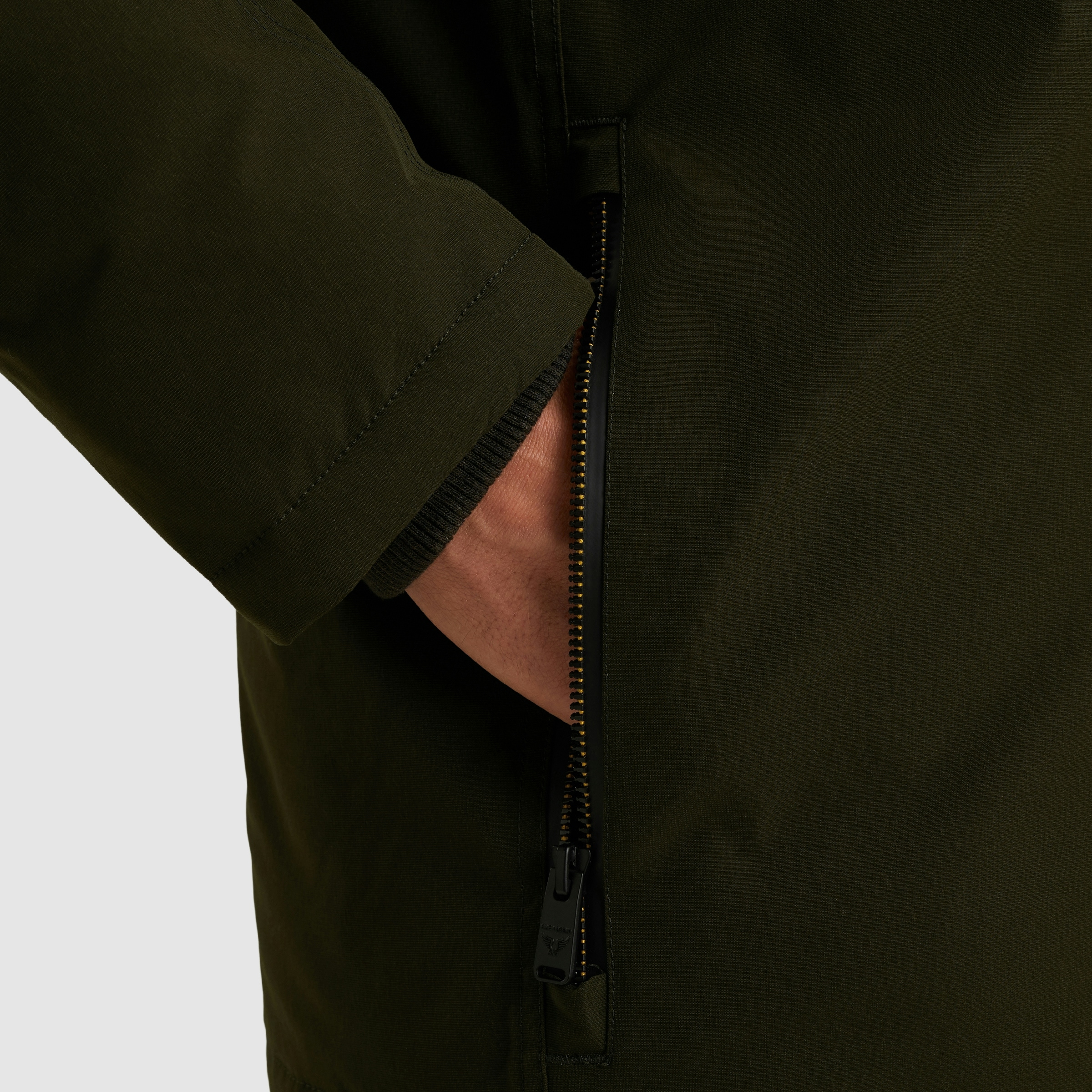 PME LEGEND Winterjacke mit Kapuze Taschen mit Reißverschluss