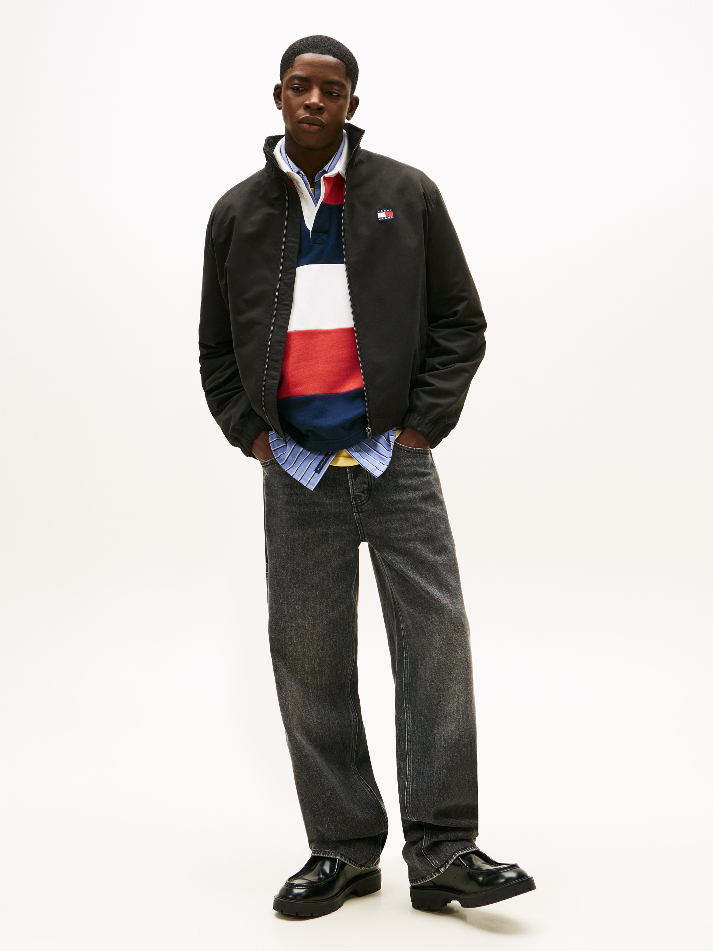 Tommy Jeans Blouson »TJM ESSENTIAL« ohne Kapuze