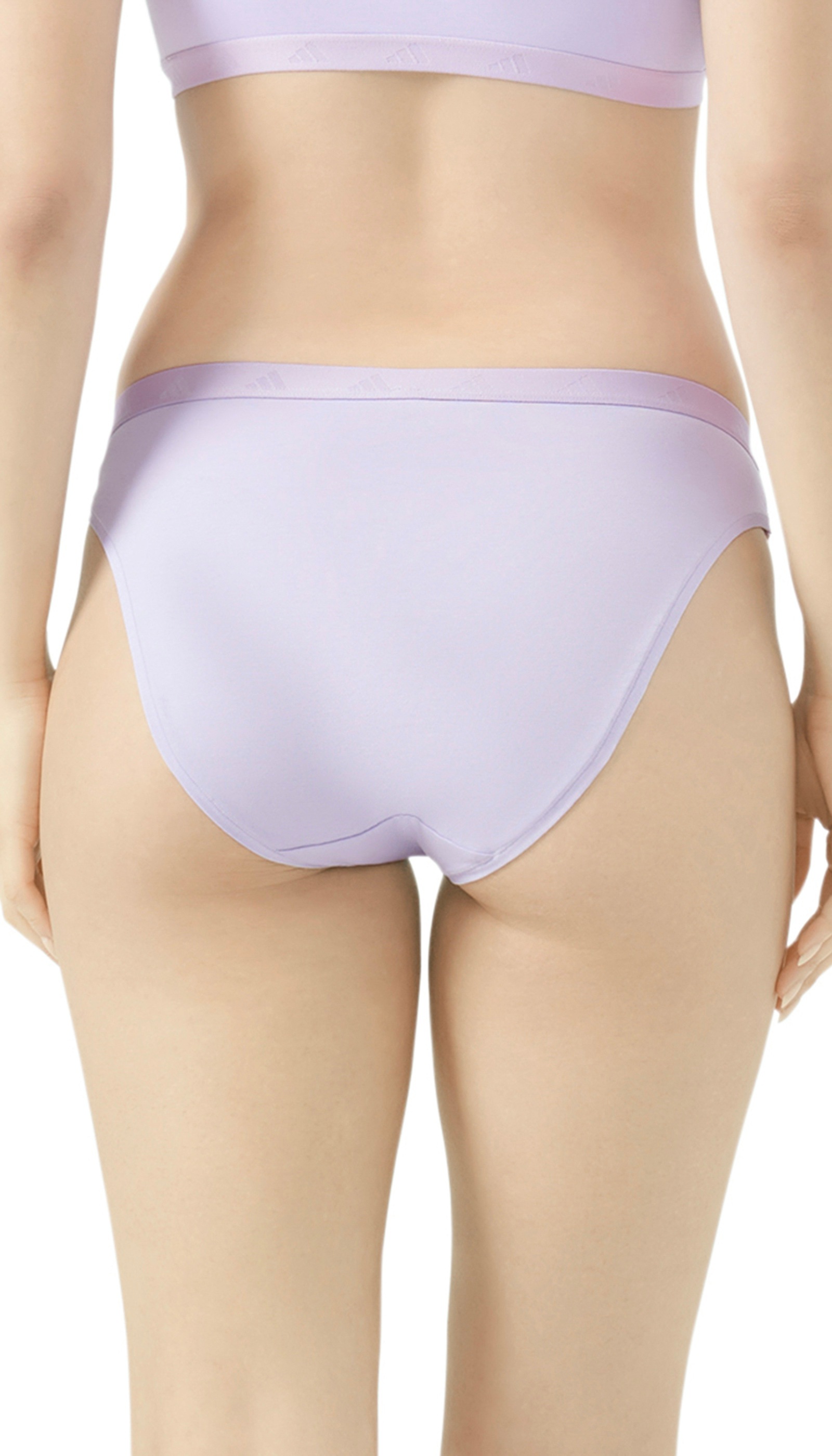 adidas Sportswear Bikinislip »Active Essentials Cotton« elastischer Logo-Bund, hoher Beinausschnitt, Cotton-Mix, weich