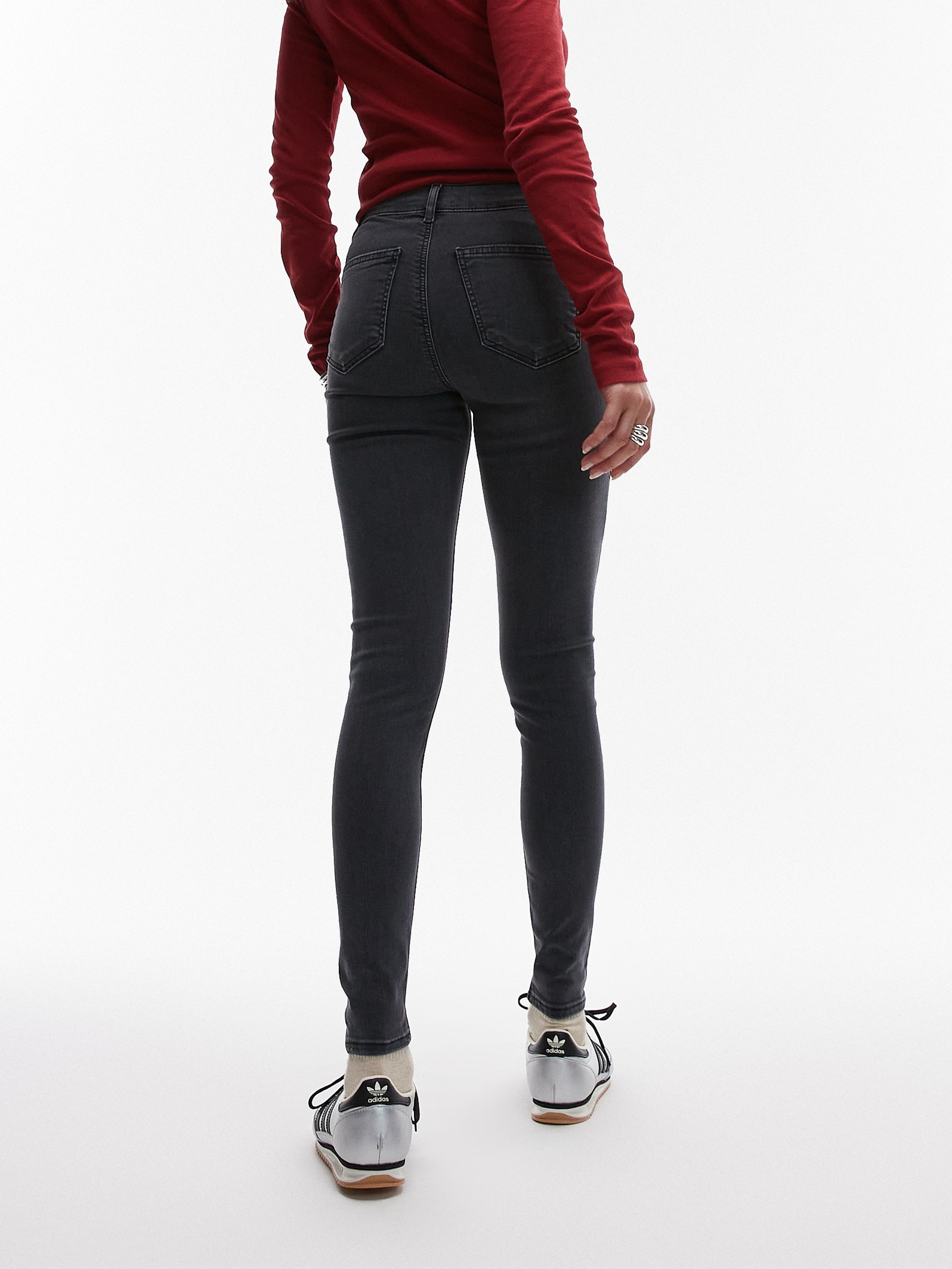 TOPSHOP Skinny-fit-Jeans »TSJONI HR SKINNY DNM JEANS BLW NOOS« Baumwollmischung, skinny fit