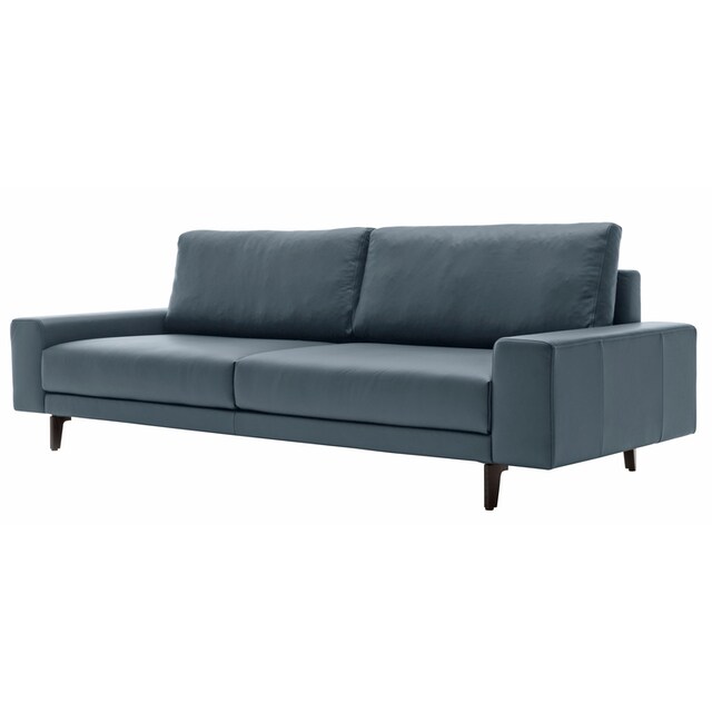 hülsta sofa 3-Sitzer »hs.450«, Armlehne breit niedrig, Alugussfüße in  umbragrau, Breite 220 cm bei OTTO