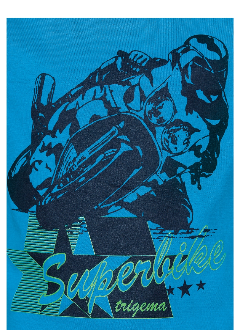 Trigema T-Shirt, mit Motorrad-Motiv