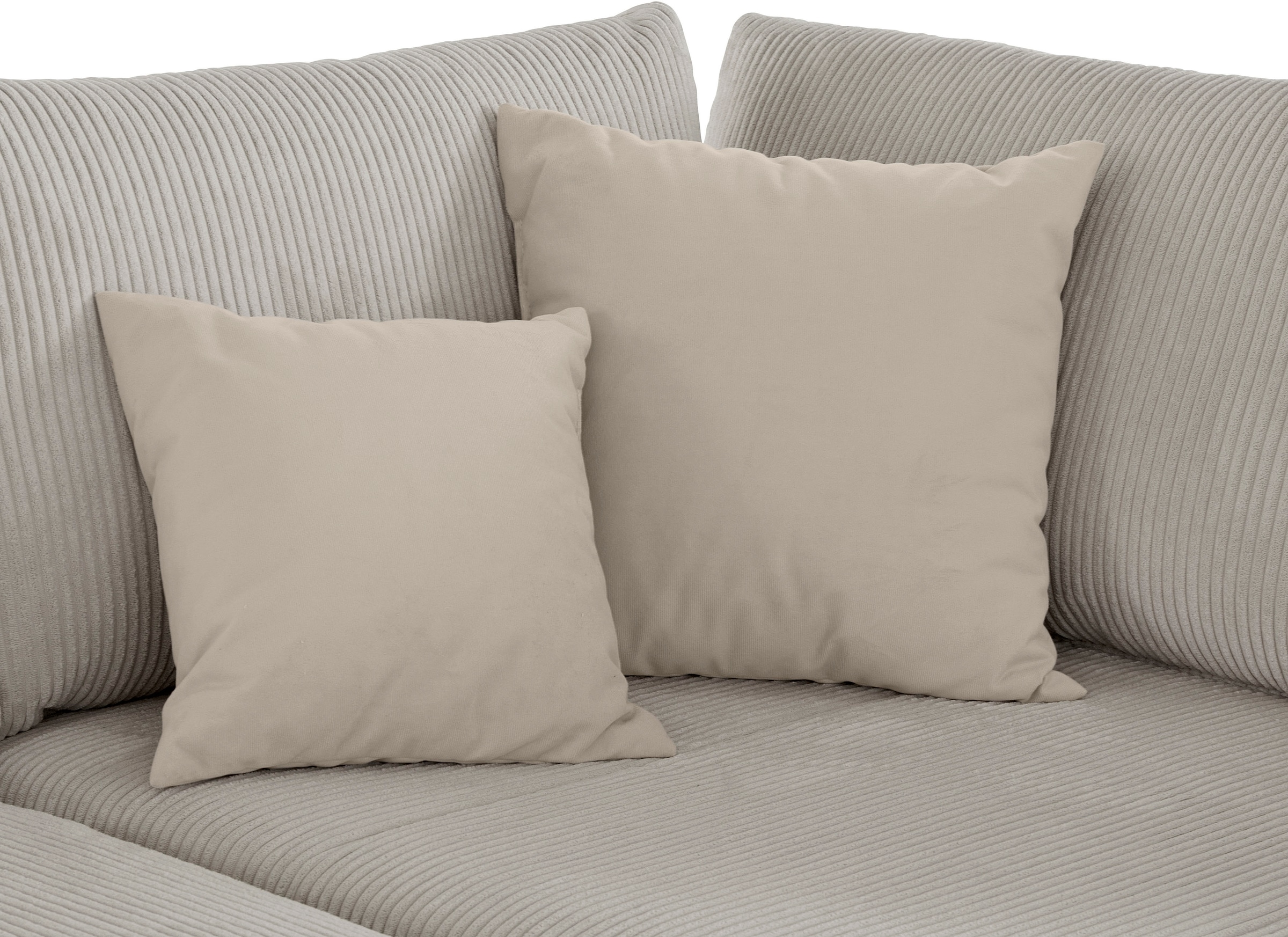 INOSIGN Ecksofa »Night & Day L-Form«, mit Boxspring Bettfunktion 180x200 cm, Dauerschläfer