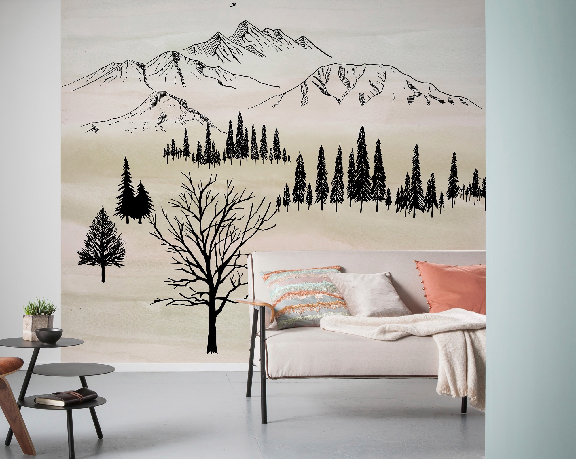 Komar Vliestapete »Digitaldruck Vlies - Backcountry - Größe 300 x 280 cm«, bedruckt, Kinderzimmer