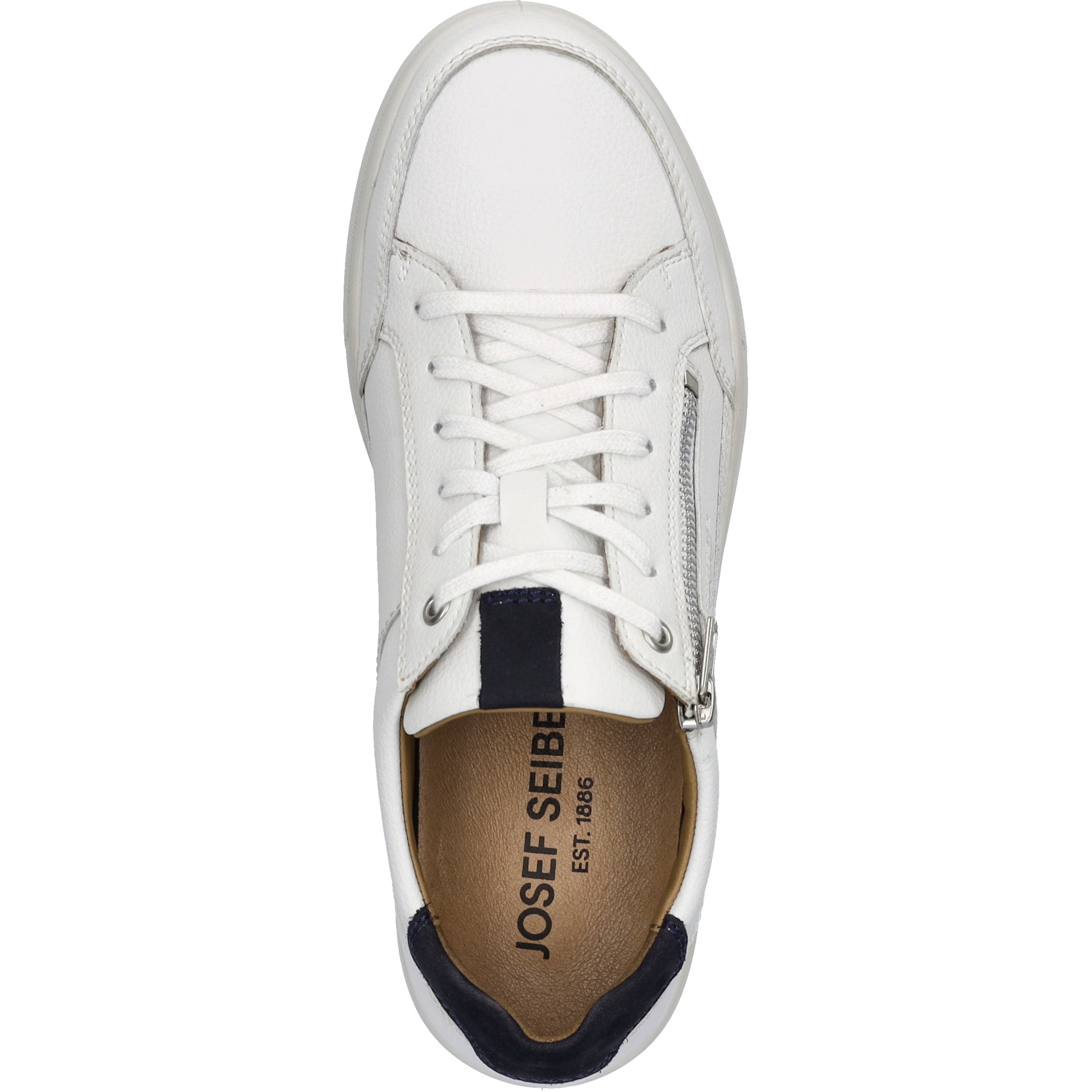 Josef Seibel Sneaker »Maddox 07, weiss-dunkelblau«