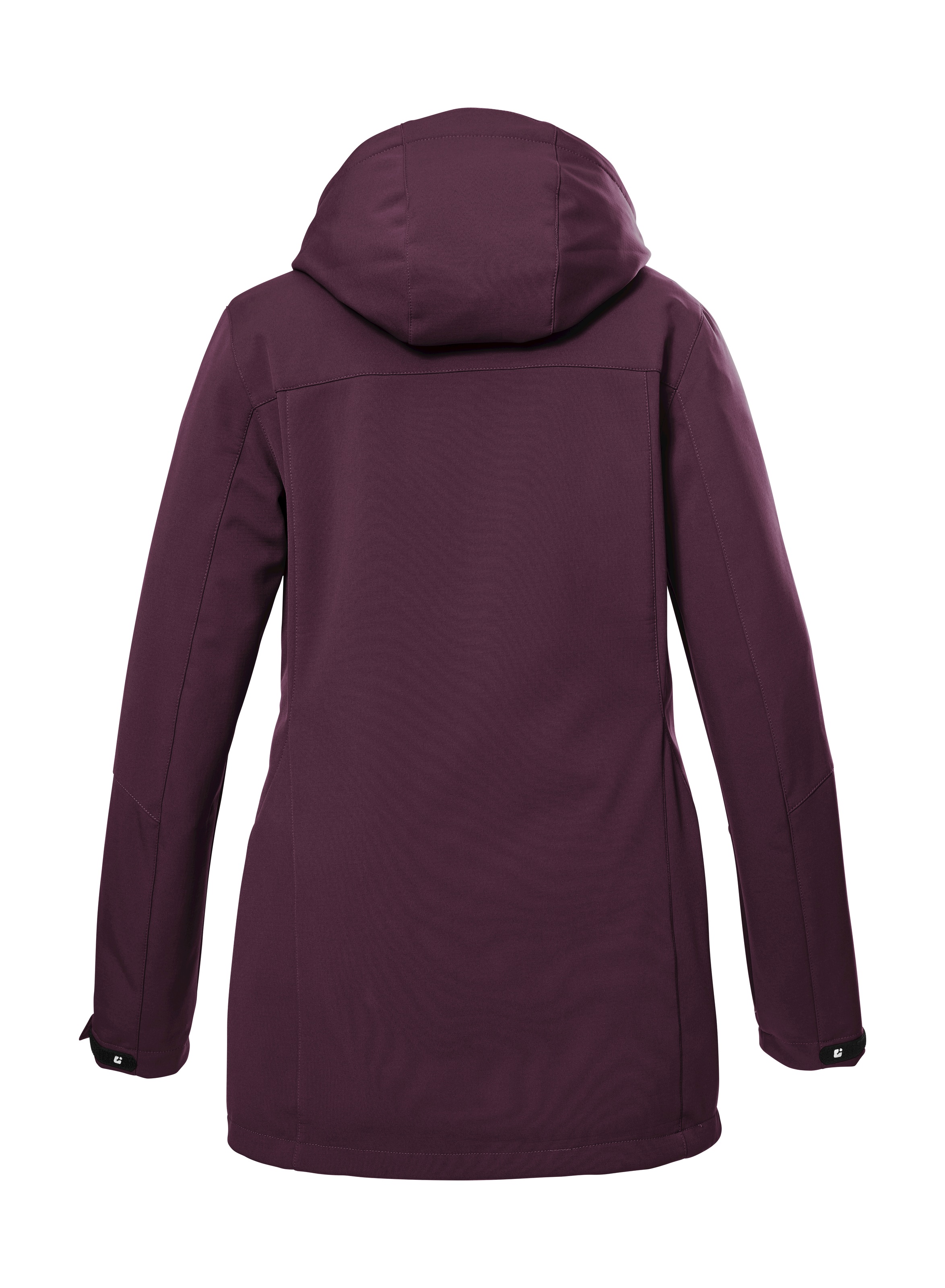 Killtec Softshelljacke »KOW 8 WMN SFTSHLL JCKT«, Softshelljacke: wasser- und windabweisend, regulierbare Details