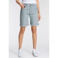 MAC Jeansbermudas »Mina-Shorts«, Highwaist und krempelbar
