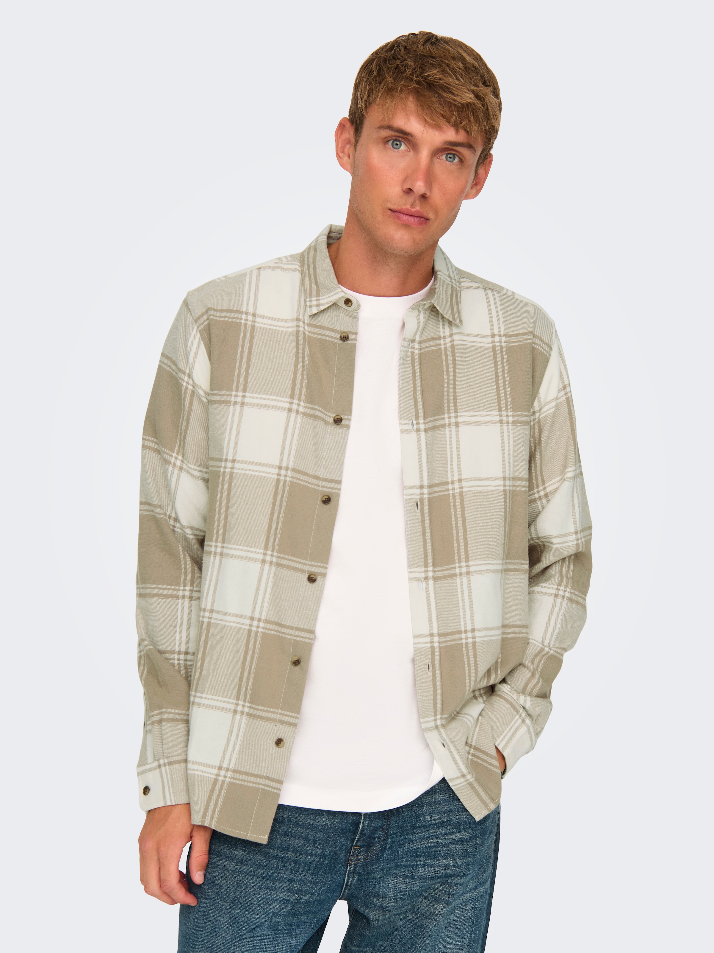 ONLY & SONS Karohemd »ONSGUDMUND LS CHECKED SHIRT NOOS«