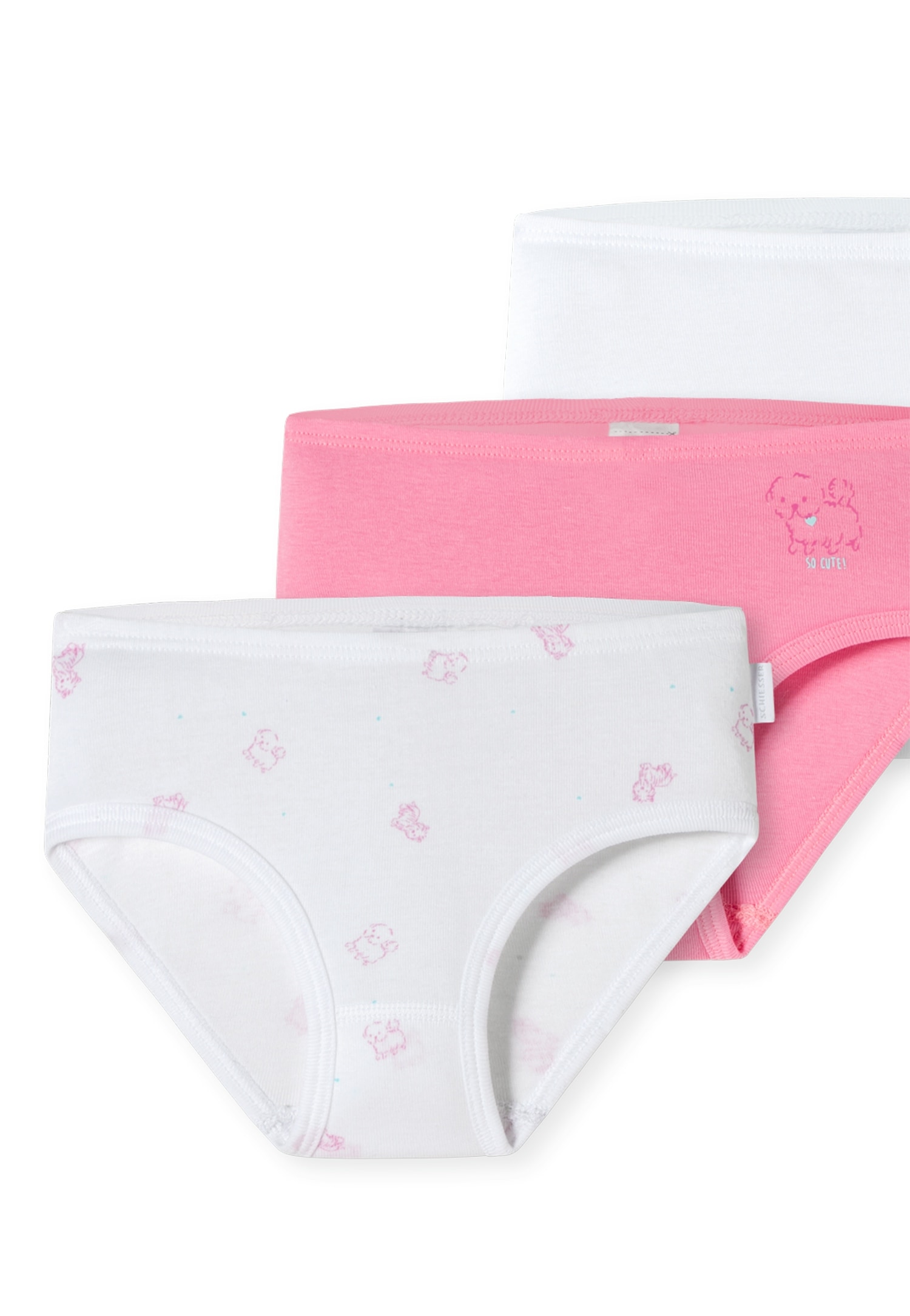 Schiesser Hüftslip »Original Classics« 3er-Pack,  mit kleinem Motiv am Bund