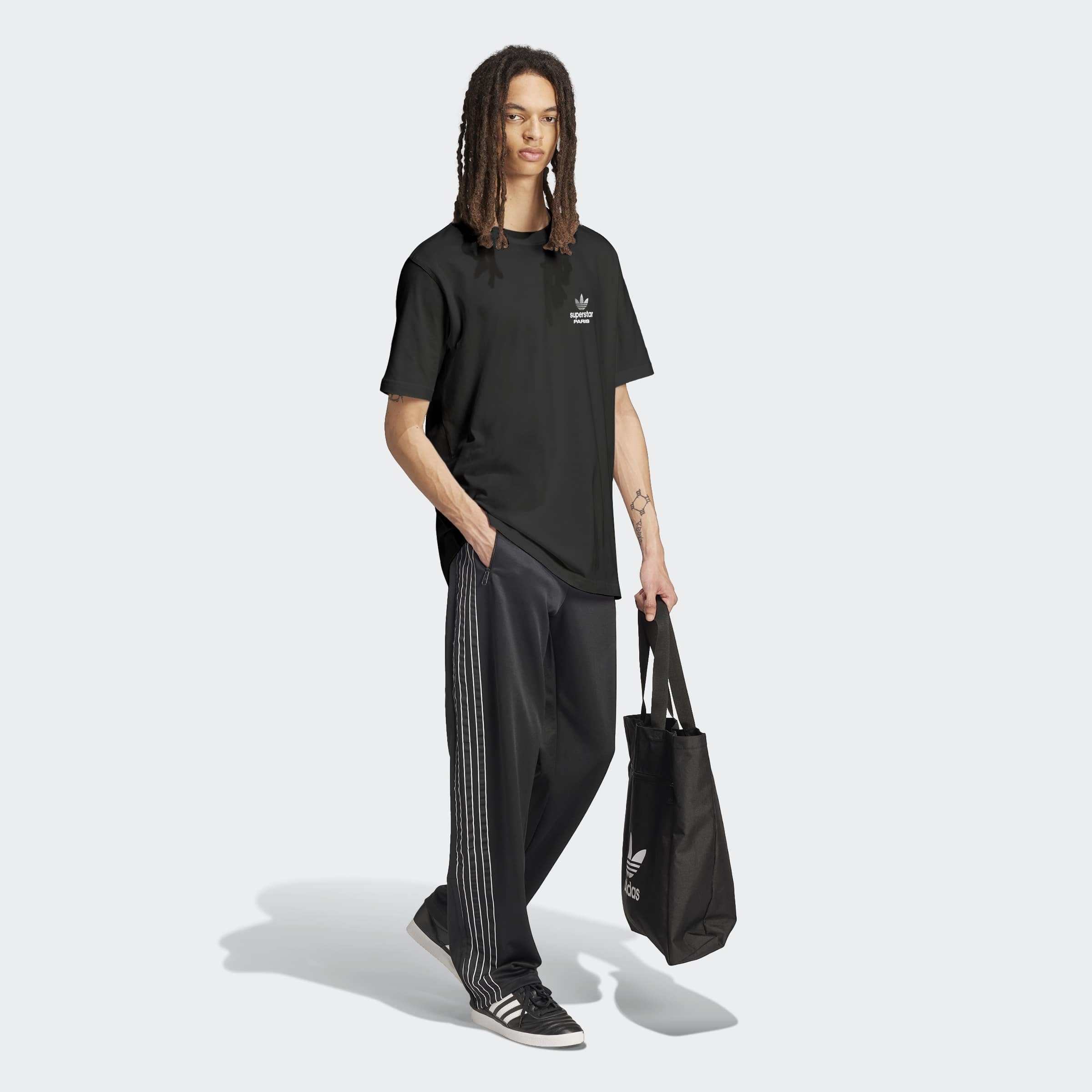 adidas Originals T-Shirt »PARIS SST GFX T« mit Rundhalsausschnitt, Kurzarm, sportlicher Stil, aus Baumwolle