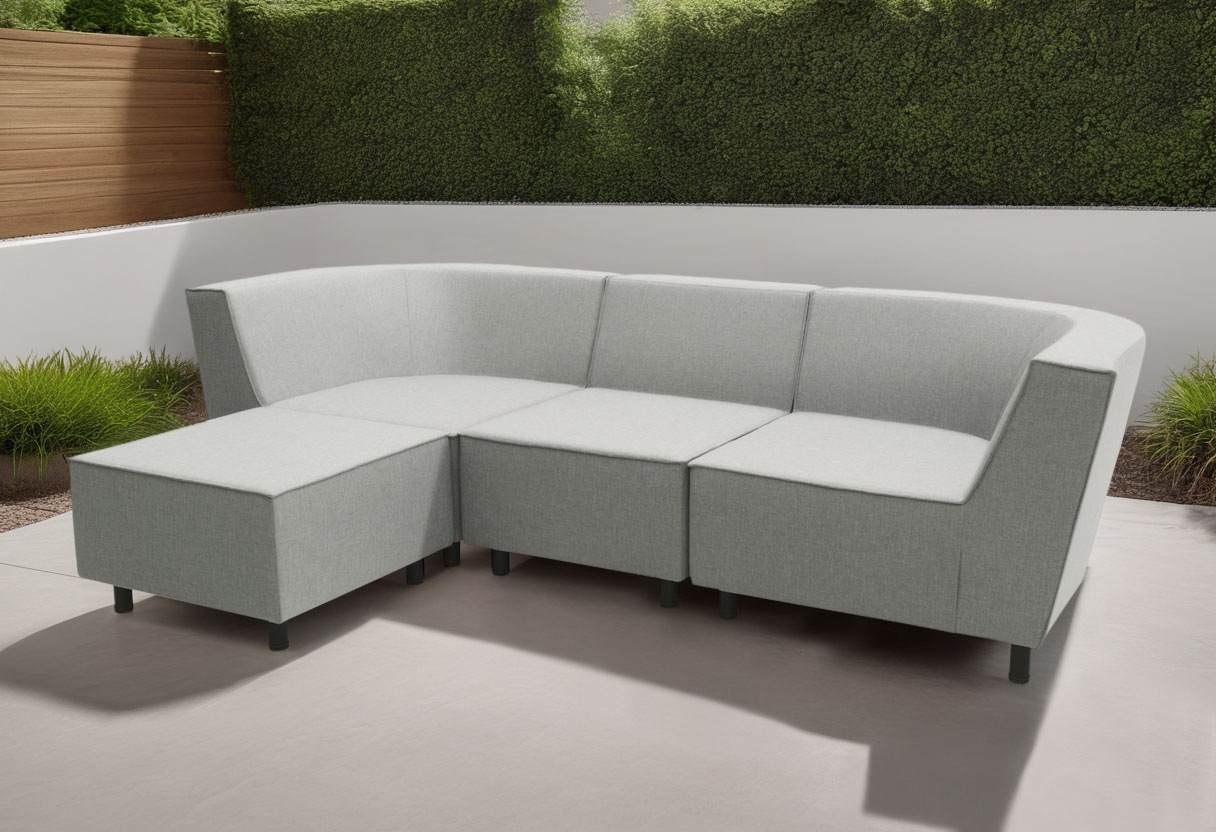 Ecksofa »Sonna, individuell zusammenstellbar L-Form«, Gartenlounge-Set oder...