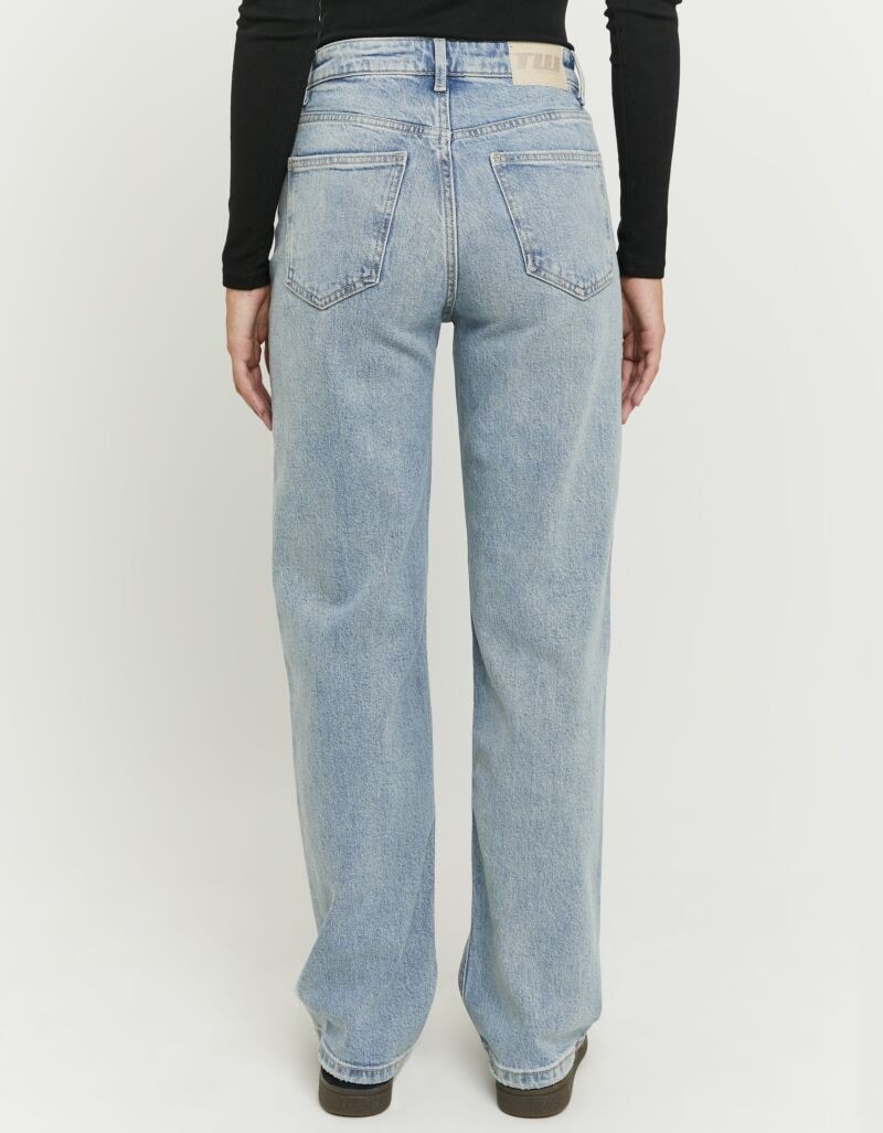 Tally Weijl High-waist-Jeans »SPADEPEPPER« Baumwollmischung, High-Waist mit geradem Beinverlauf