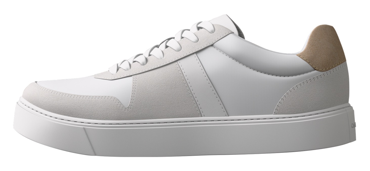 Calvin Klein Jeans Sneaker »CLASSIC CUPS LACE MIX EMB TONGUE«  Freizeitschuh, Halbschuh, Schnürschuh mit CK-Label