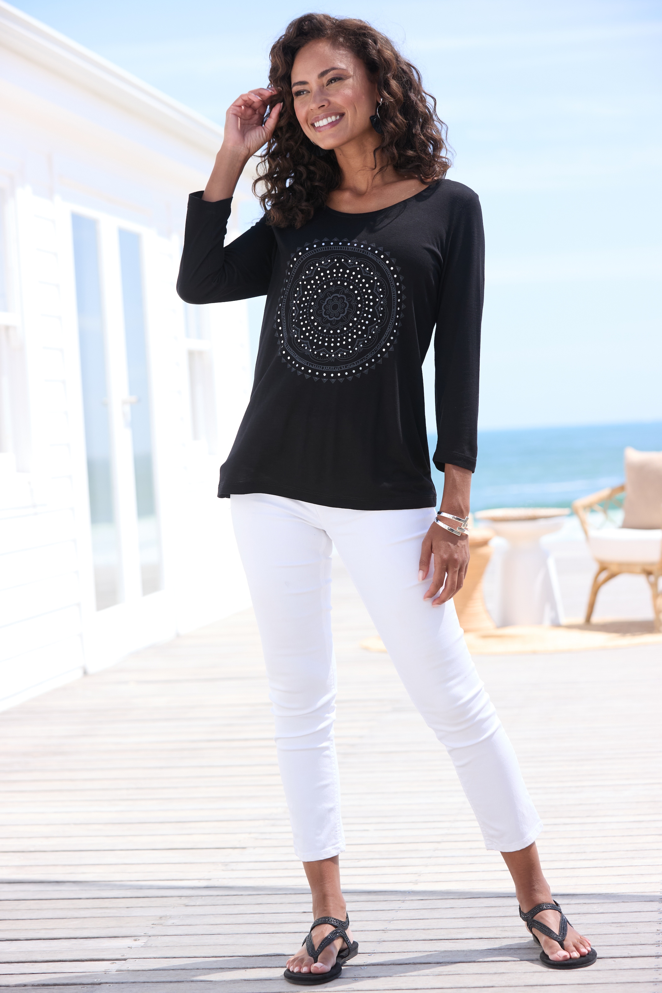 LASCANA 7/8-Jeggings  in Skinny-Form, Stretch-Denim, Basic