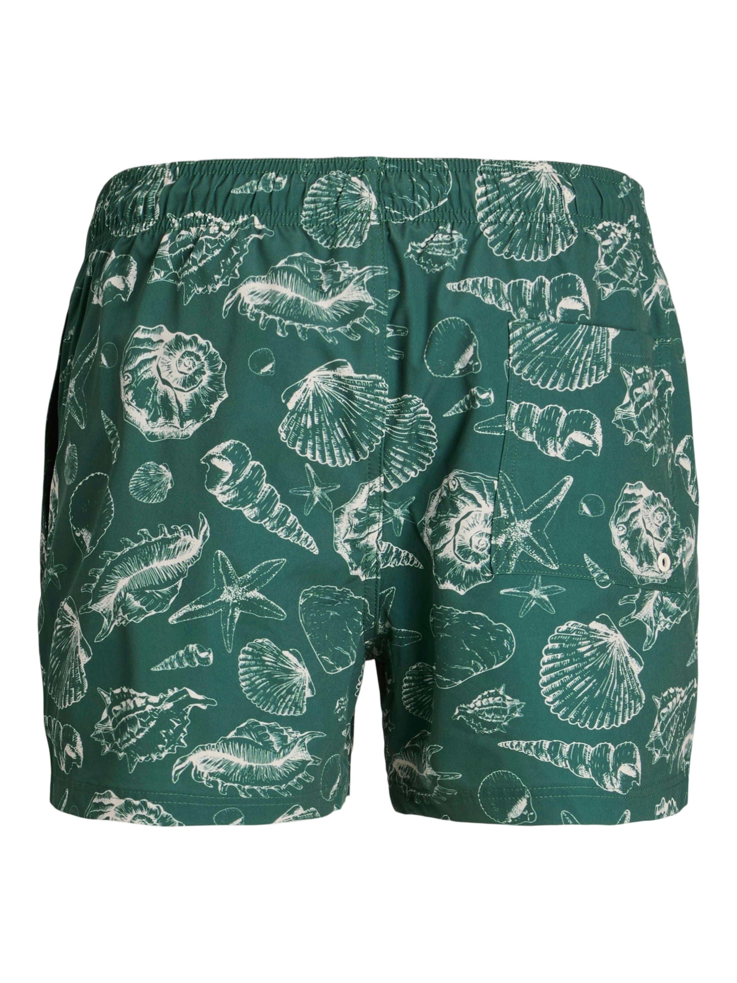 Jack & Jones Badeshorts »JPSTMAUI JJSWIM MATURE AOP AKM SN«