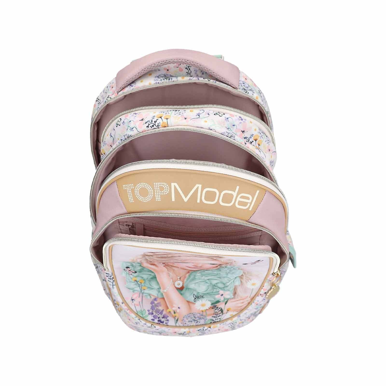 Depesche Rucksack »Schulrucksack SUMMER FEELING TOPModel 23 x 34 x 43 cm bunt«