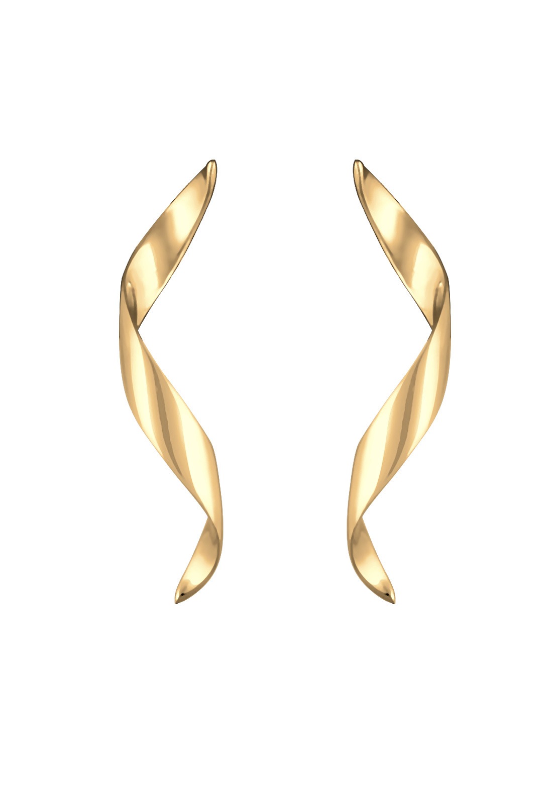 Elli Paar Ohrstecker »Ohrringe Ohrstecker Spirale 925 Sterling Silber«