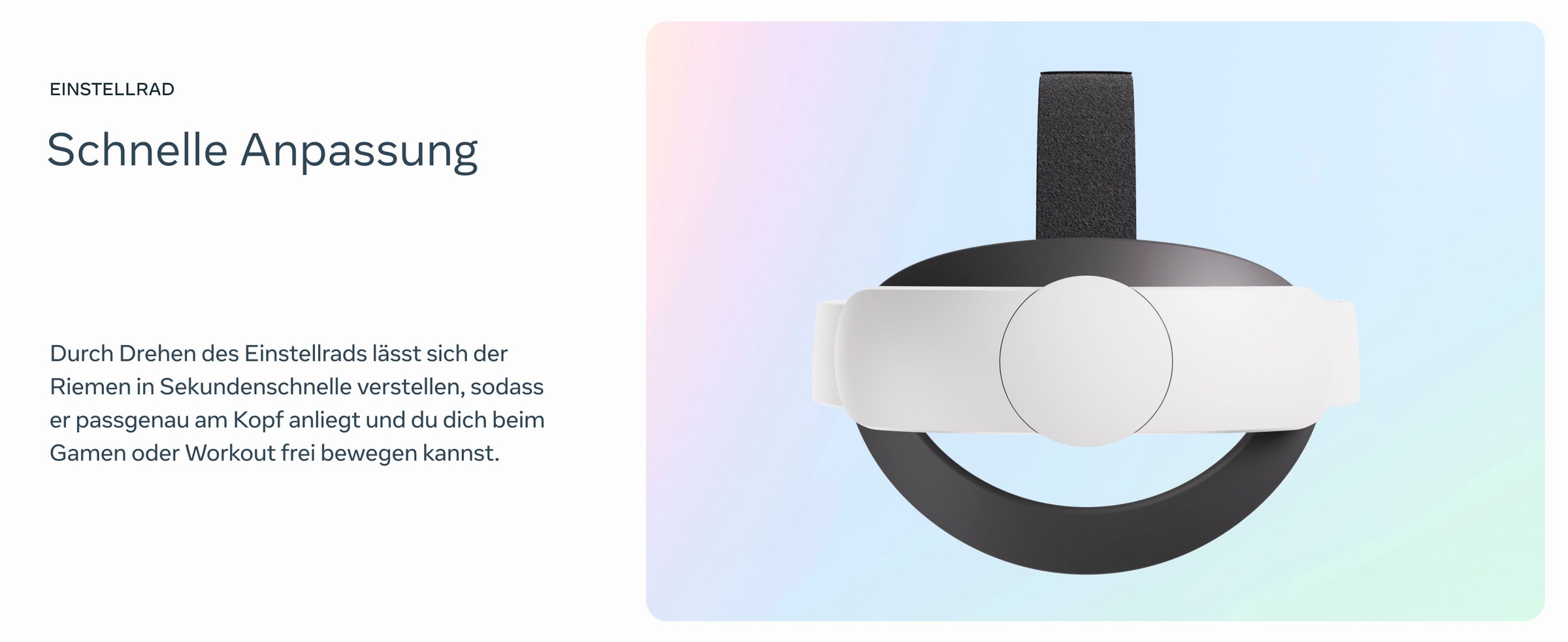 Meta Headset-Halterung »Quest 3 Elite-Riemen (Elite Strap)«