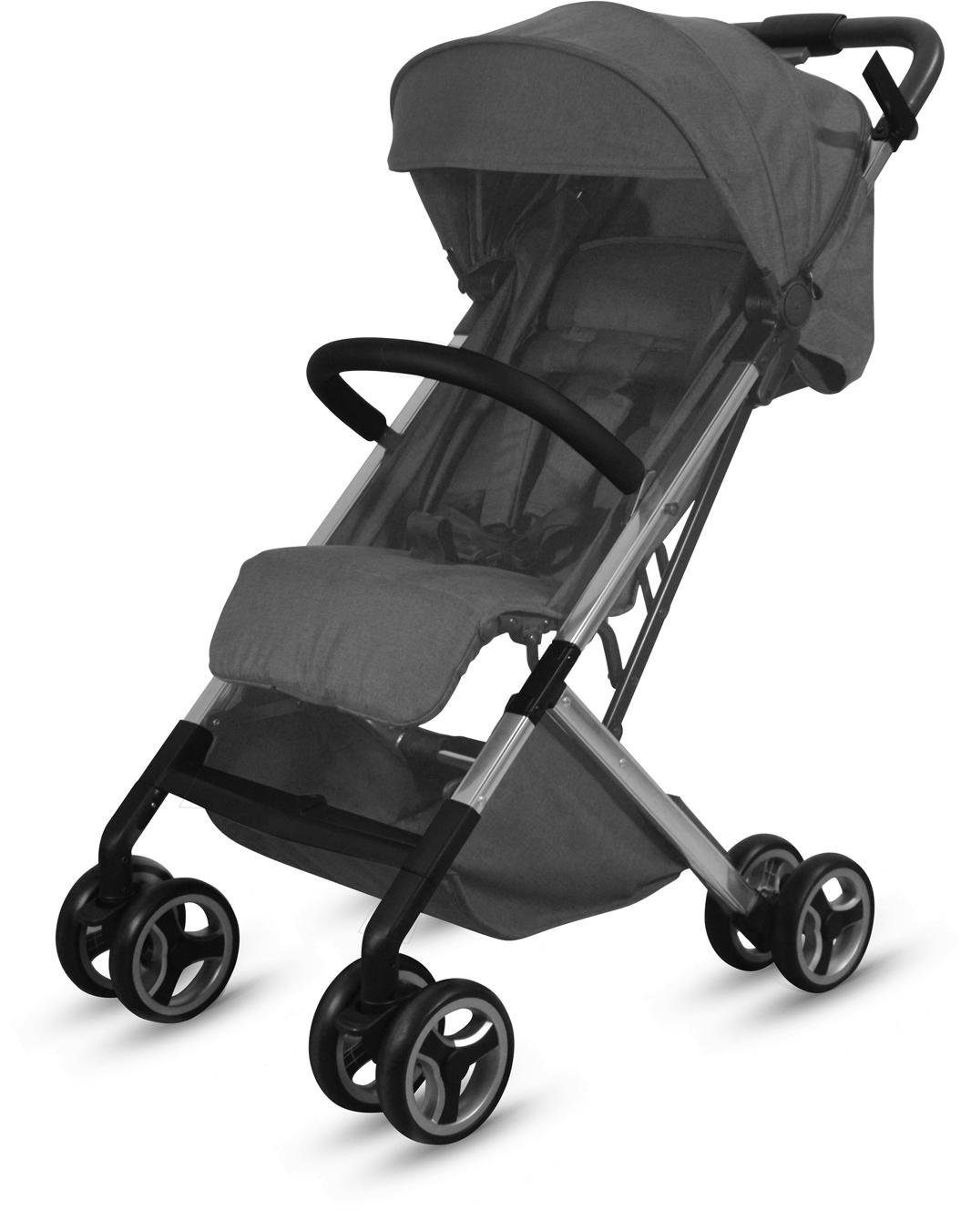 Knorrbaby Kinder-Buggy »S-Easy Fold, anthrazit schwarz«, 22 kg