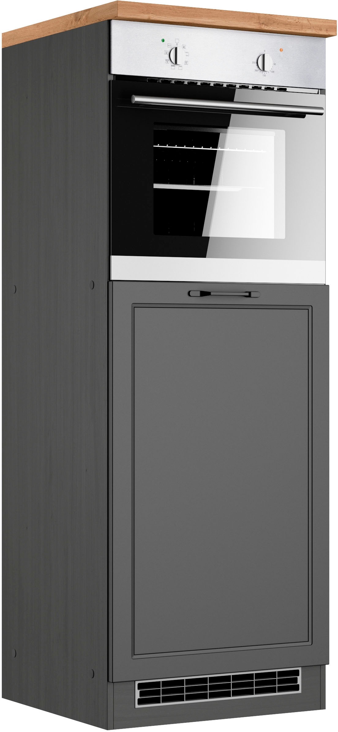 KOCHSTATION Backofenumbauschrank »KS-Lana« Breite 60 cm