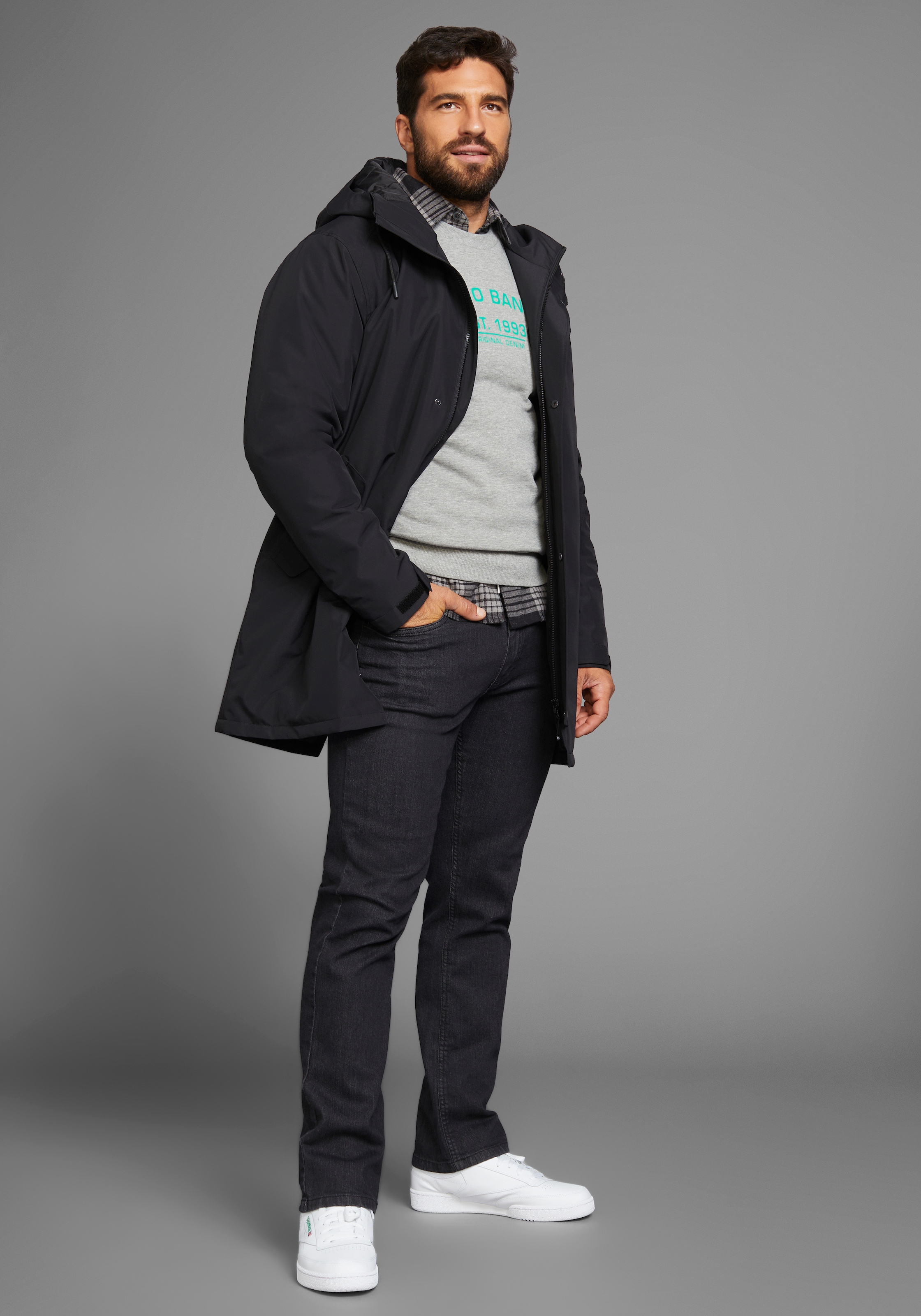 Bruno Banani Sweatshirt, mit Logoprint - NEUE KOLLEKTION