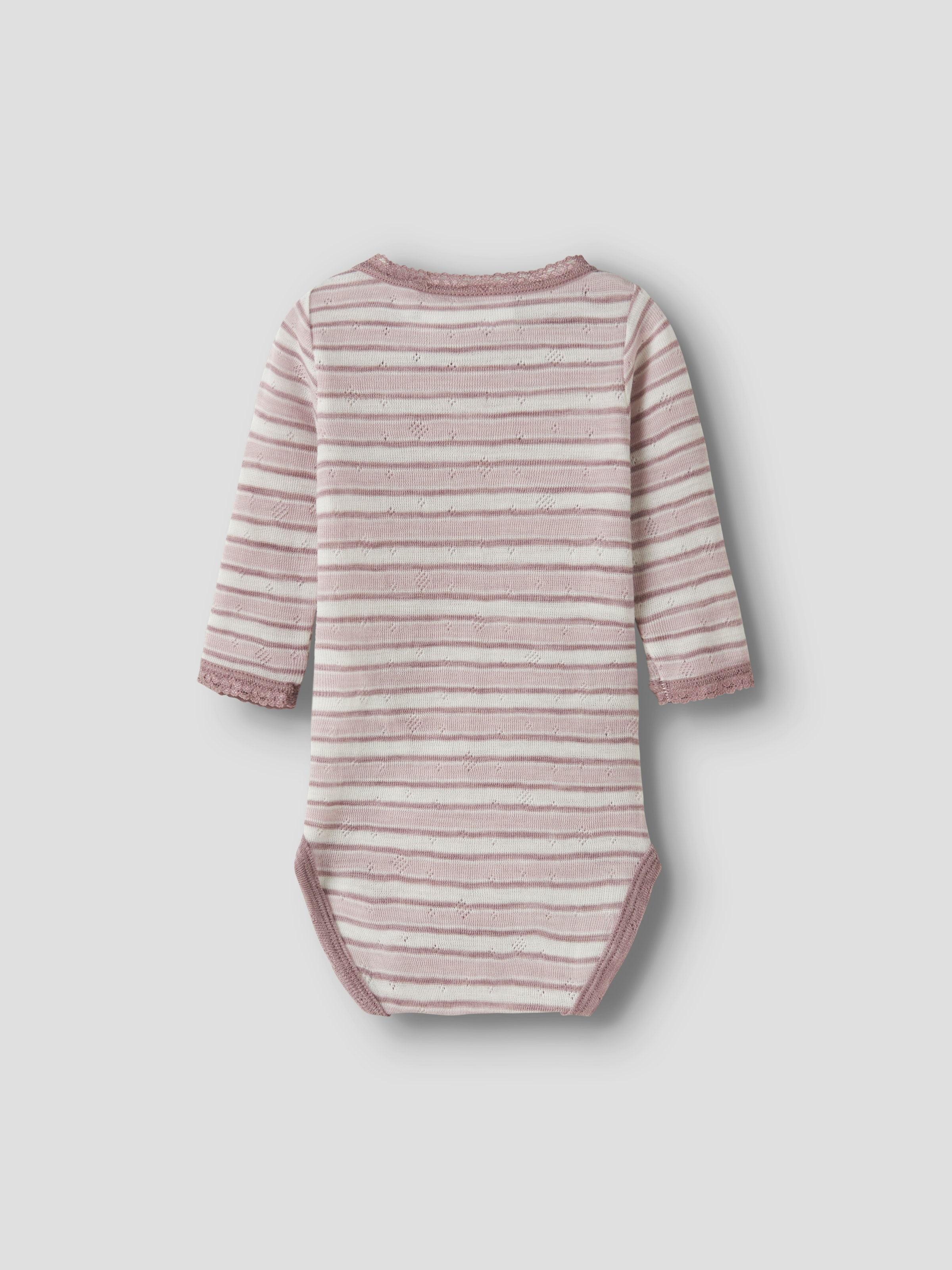 Name It Langarmbody »NBFWANG WOOL NEEDLE LS BODY NOOS« Wolle