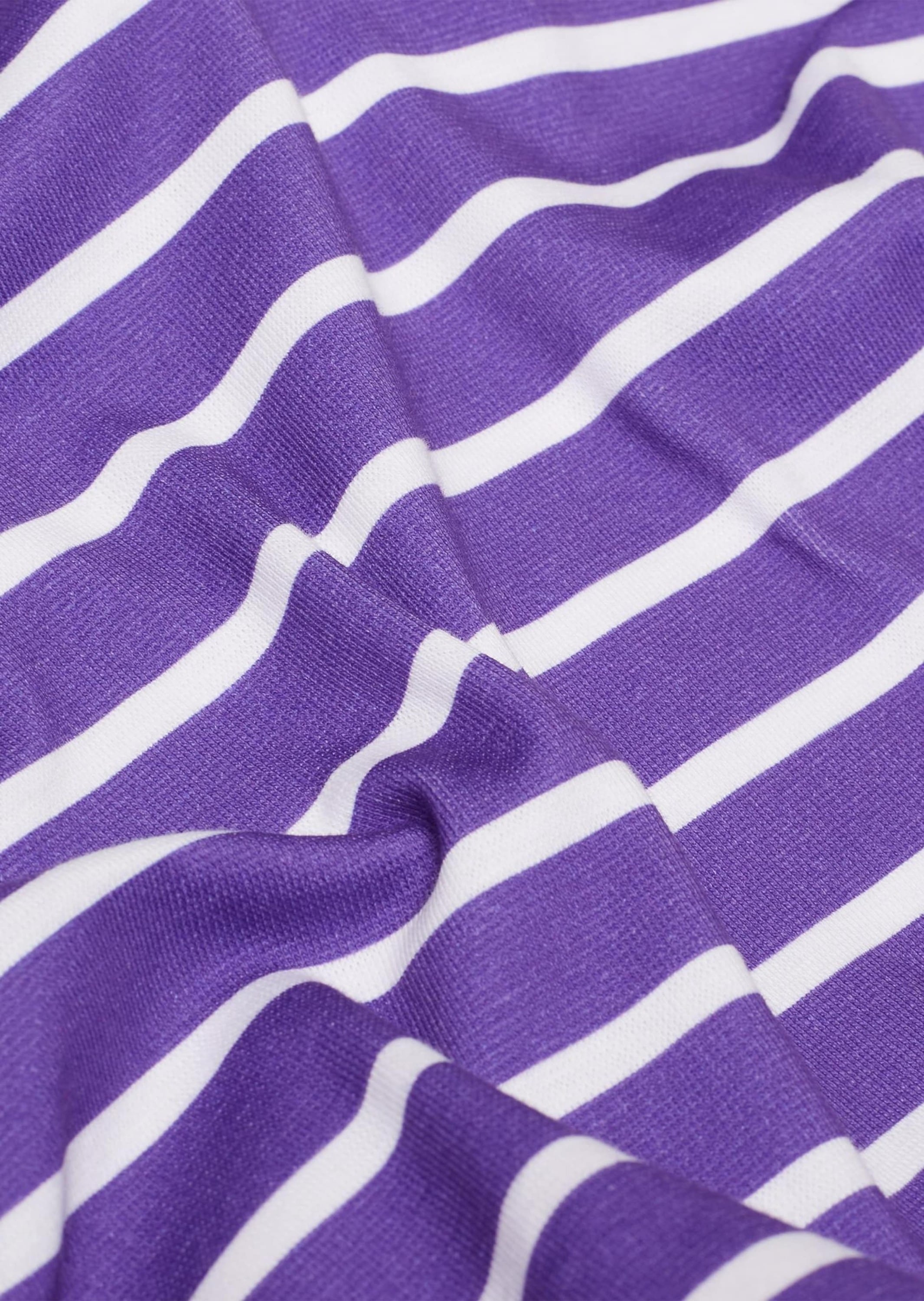 GOLDNER Langarm-Poloshirt »Kurzgröße Garngewirktes Ringelshirt aus weichem Interlock«