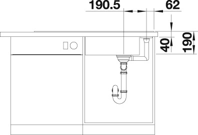 Blanco Granitspüle »AXIA III XL 6 S« aus SILGRANIT®, inkl. Glasschneidebrett