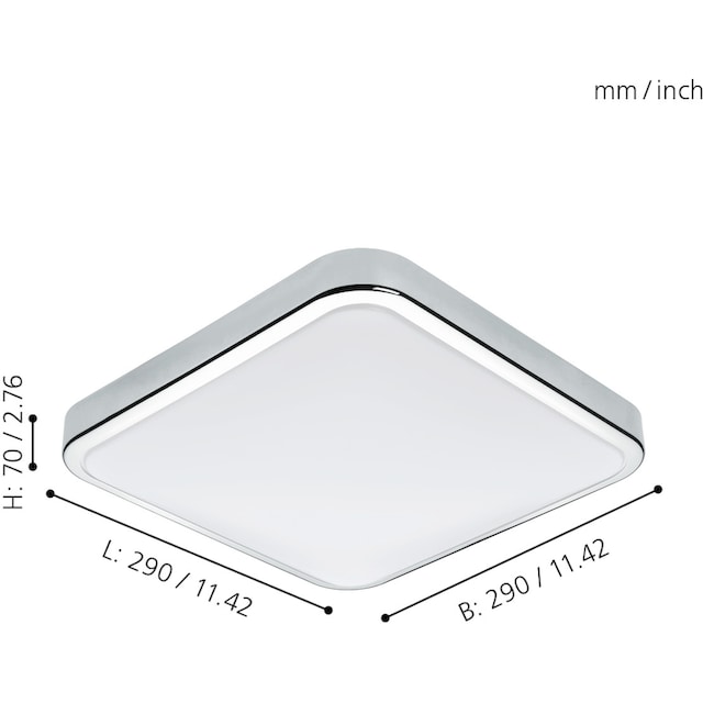 EGLO Wandleuchte »MANILVA«, 1 flammig-flammig, LED tauschbar im OTTO Online  Shop