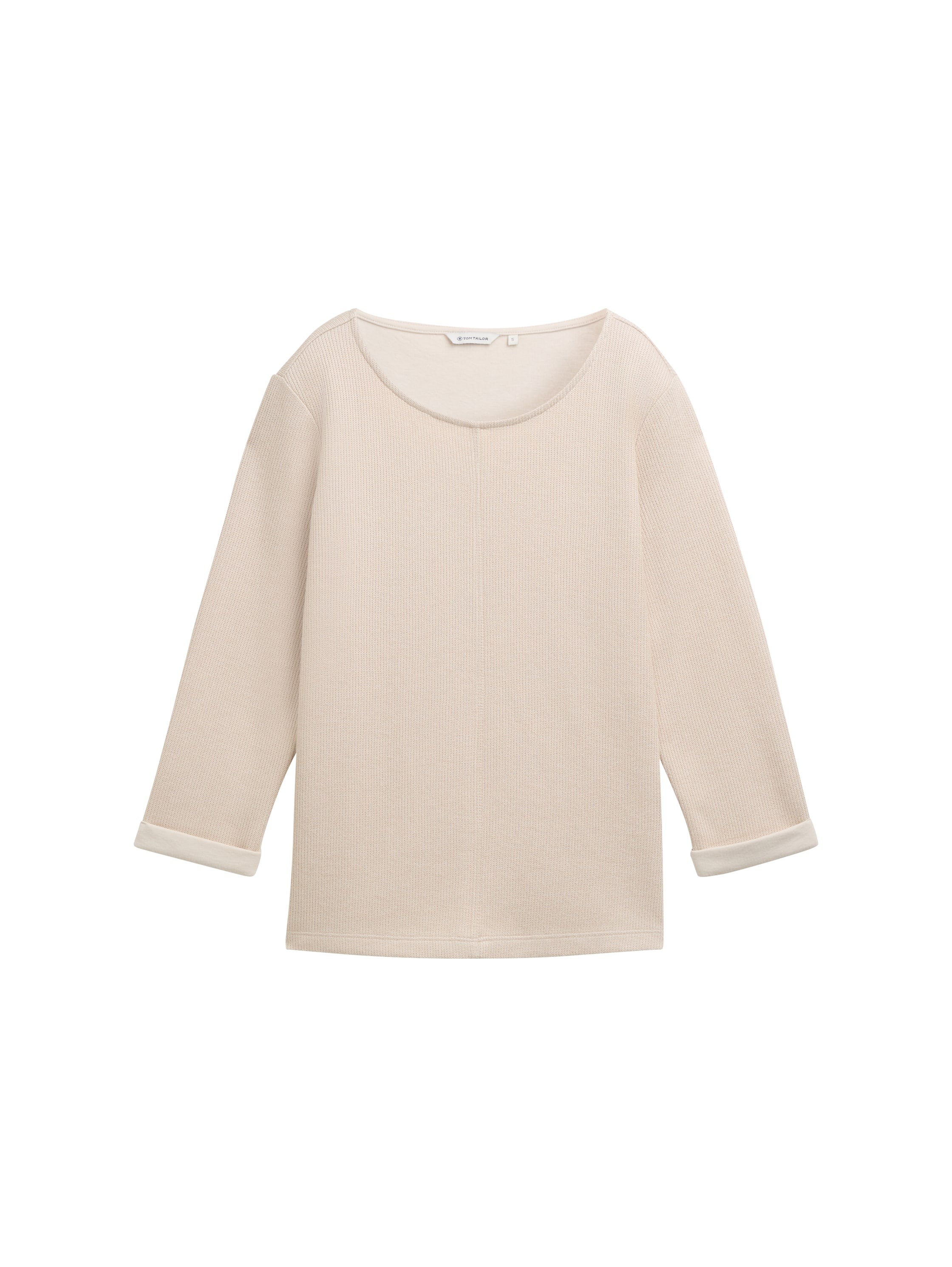 TOM TAILOR Sweatshirt, in Melange Optik