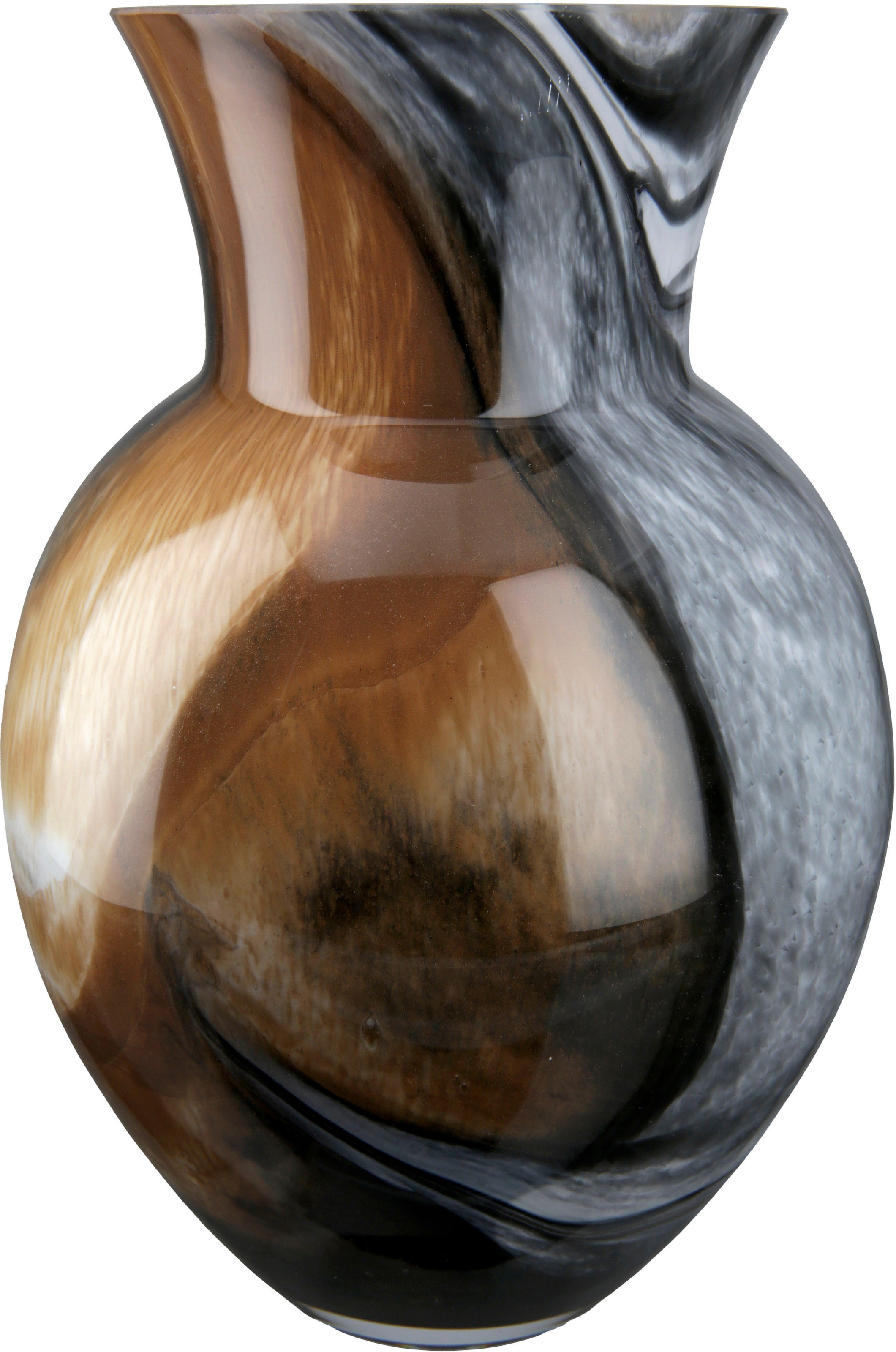 Tischvase »Draga, Höhe ca. 26 cm«, (1 St.), dekorative Vase aus Glas, Blumenvase