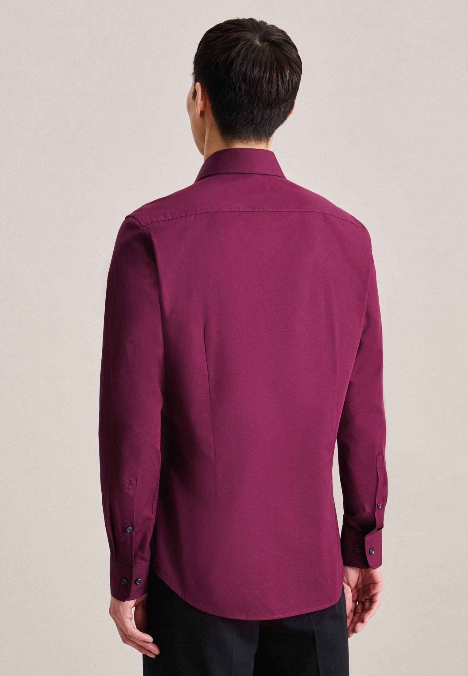 seidensticker Businesshemd »Schwarze Rose«, Slim 1/1 Kentkragen Uni