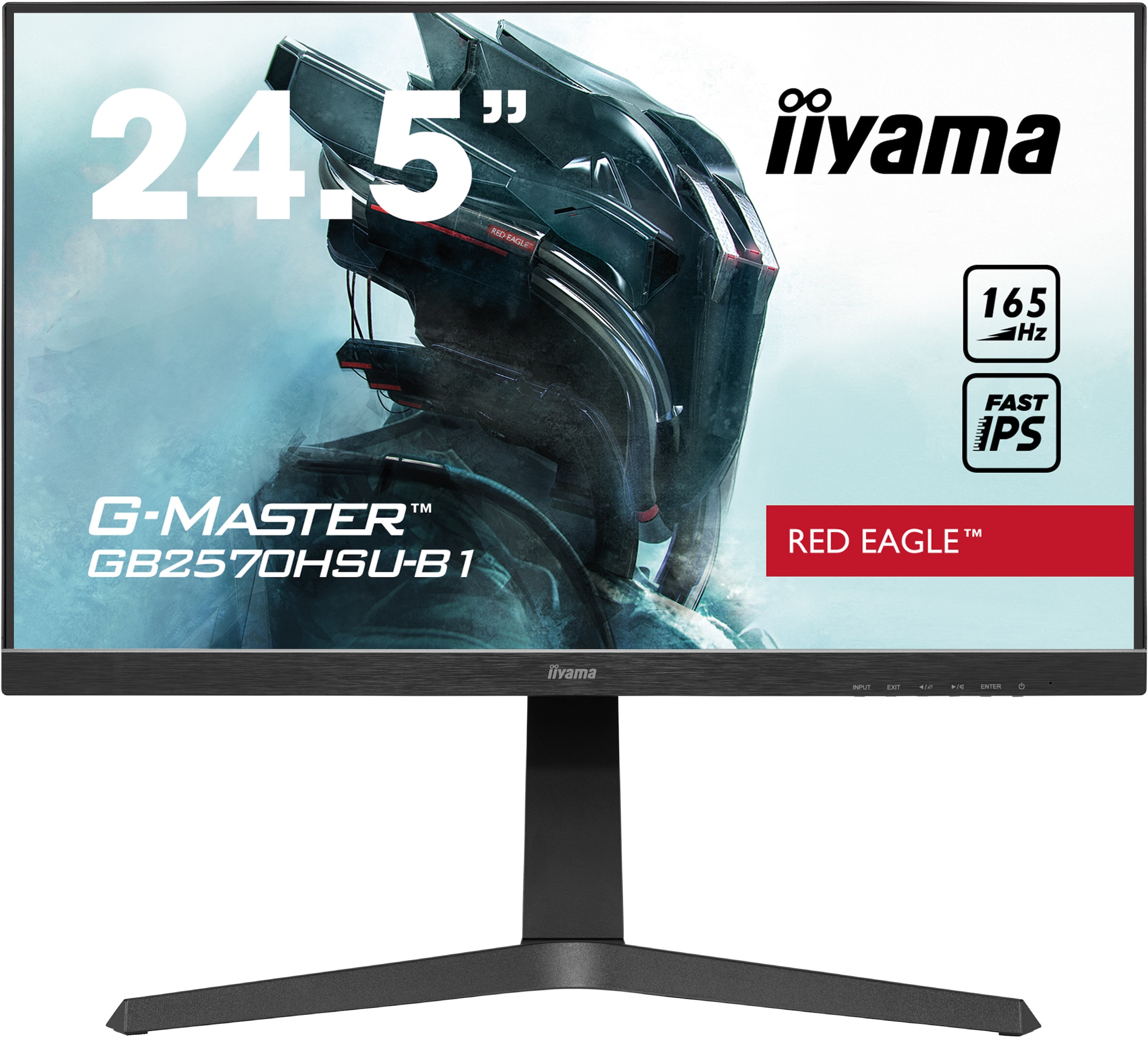 Iiyama Gaming-Monitor »GB2570HSU-B1«, 62,2 cm/24,5 Zoll, 1920 x 1080 px, 165 Hz
