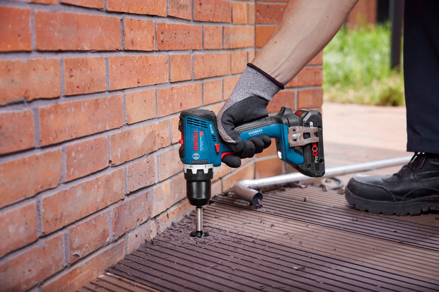 Bosch Professional Akku-Bohrschrauber »»GSR 18V-65««, Inkl. 2x Akku GBA 18V 5,0Ah, in L-BOXX 136