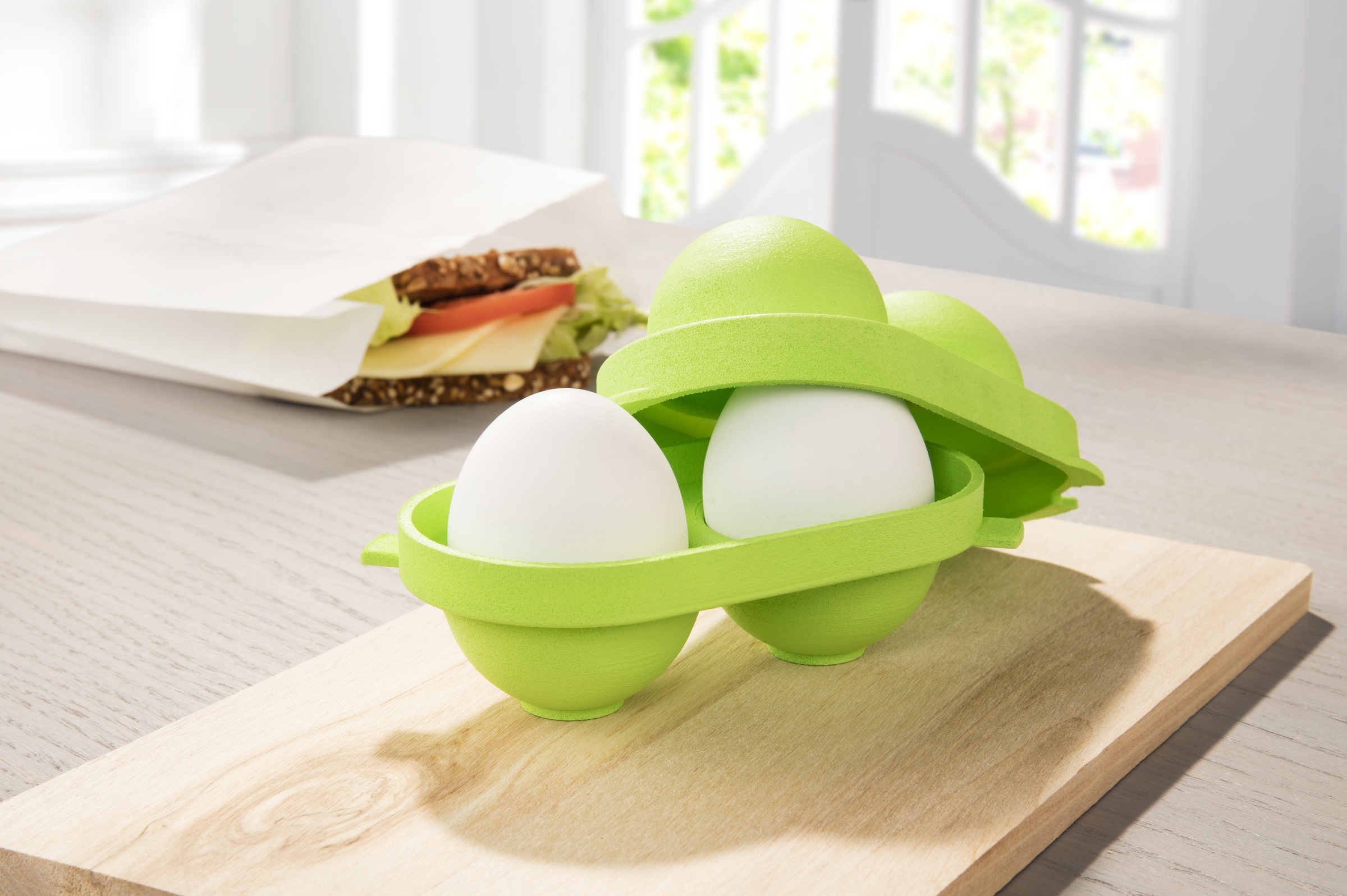 Ruco Lunchbox »Eierbox, 2er Set« 2 Stk. tlg. Transportbox, Eierkorb, Made in Germany