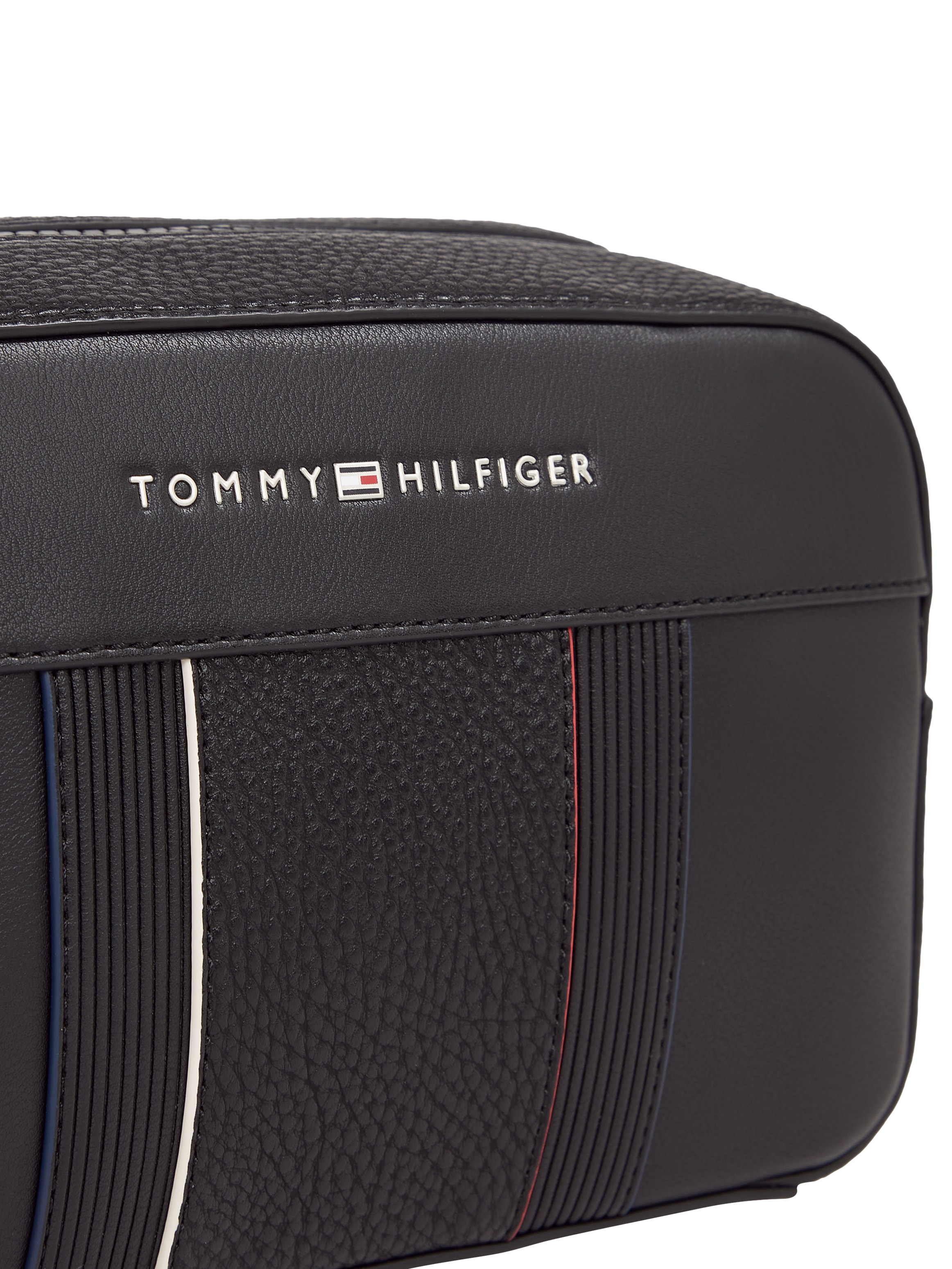 Tommy Hilfiger Kulturbeutel »TH FOUNDATION WASHBAG«, Reise, Men Kosmetiktasche mit Reißverschluss